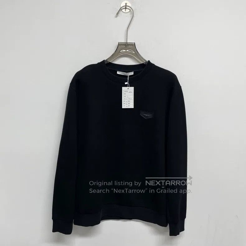 Givenchy Givenchy Space Filling Cotton Sweatshirt in Black Size US L / EU 52-54 / 3 - 1 Thumbnail