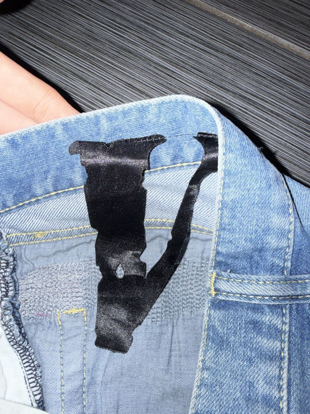 Vlone vlone blue scab Size US 30 / EU 46 - 9 Thumbnail