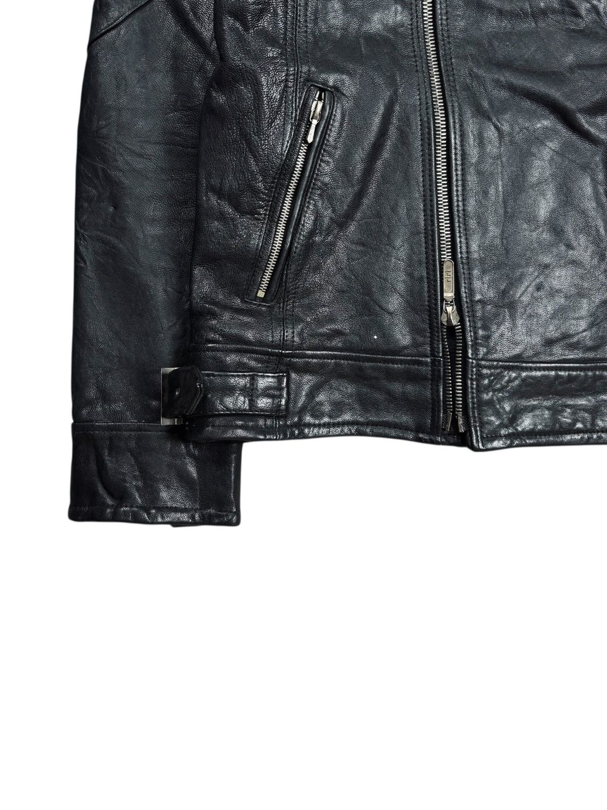 JACKROSE Archive Jackrose - Riri Zips Rider Leather Jacket Size US M / EU 48-50 / 2 - 5 Thumbnail