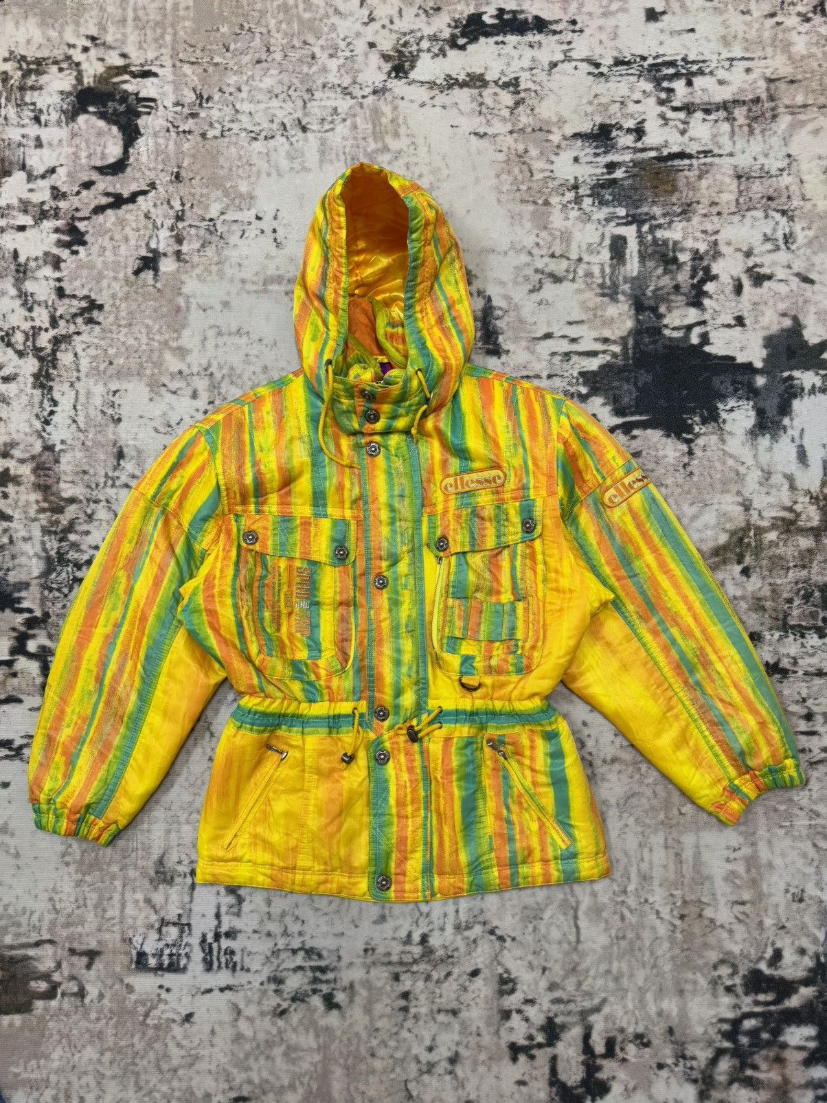 Ellesse Vintage 90s Ellesse Made byGoldwin Speed And Trip Ski Jacket Size US L / EU 52-54 / 3 - 3 Thumbnail