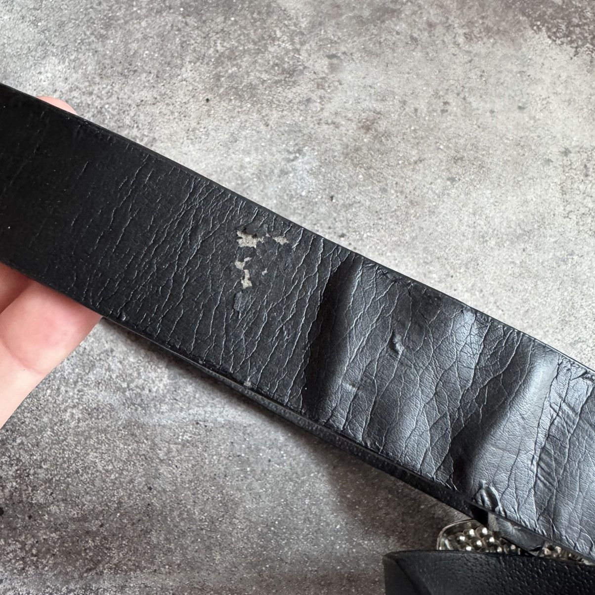 Hysteric Glamour Pistol Gun Buckle Vintage Y2K Leather Belt Size ONE SIZE - 7 Thumbnail