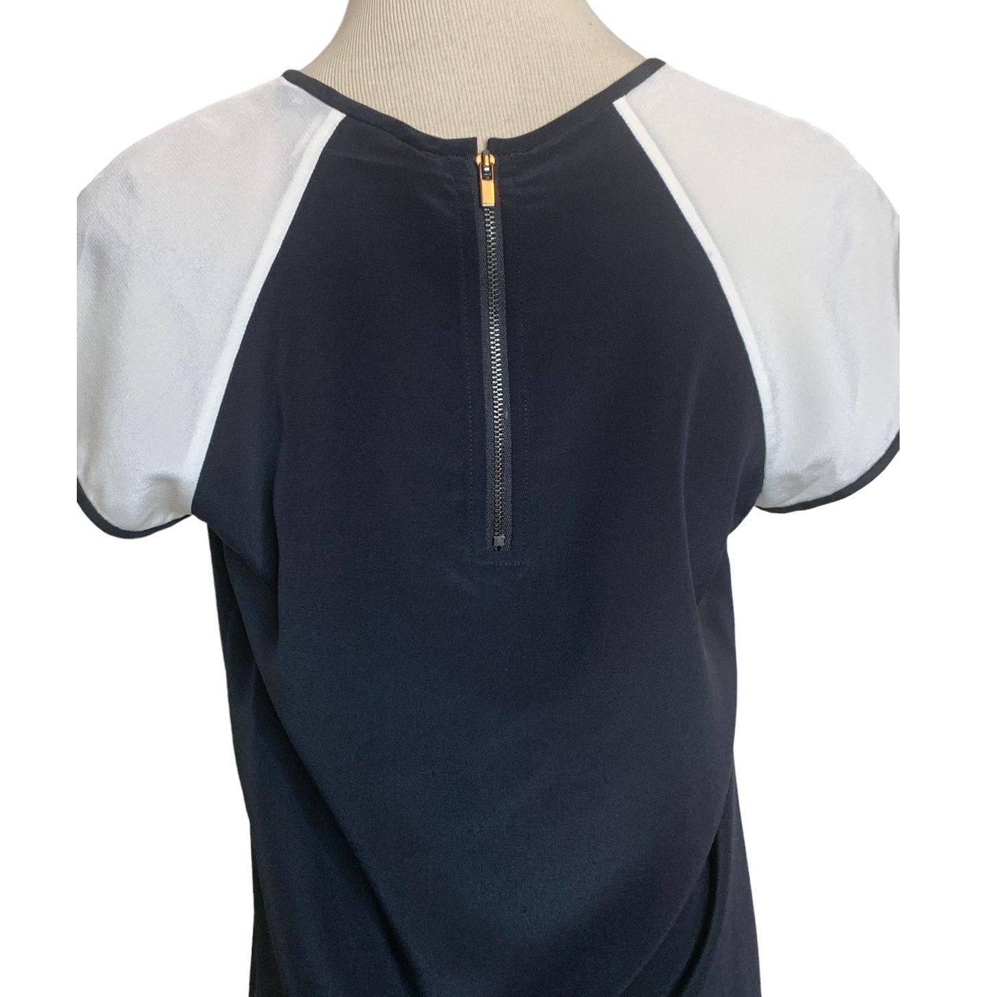 Diane von Furstenberg Diane Von Furstenberg color block silk blouse size P-S Size S / US 4 / IT 40 - 10 Thumbnail