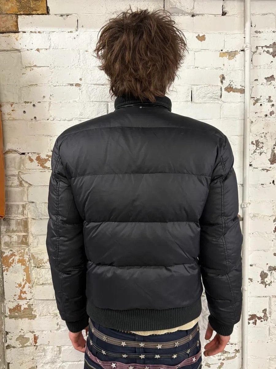 Dolce & Gabbana AW2003 Dolce & Gabbana Embroidered Logo Patch Black Puffer Jacket Size US M / EU 48-50 / 2 - 3 Thumbnail