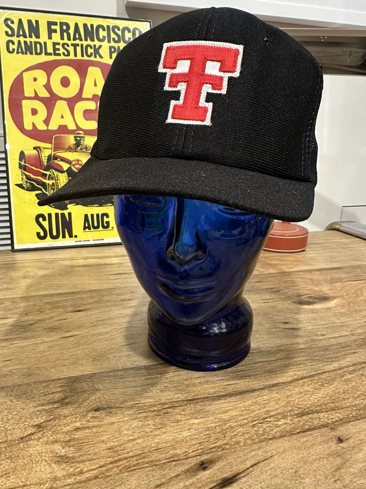 Vintage Vintage 80s Texas Tech Red Raiders Mesh Trucker Snapback Size ONE SIZE - 1 Thumbnail
