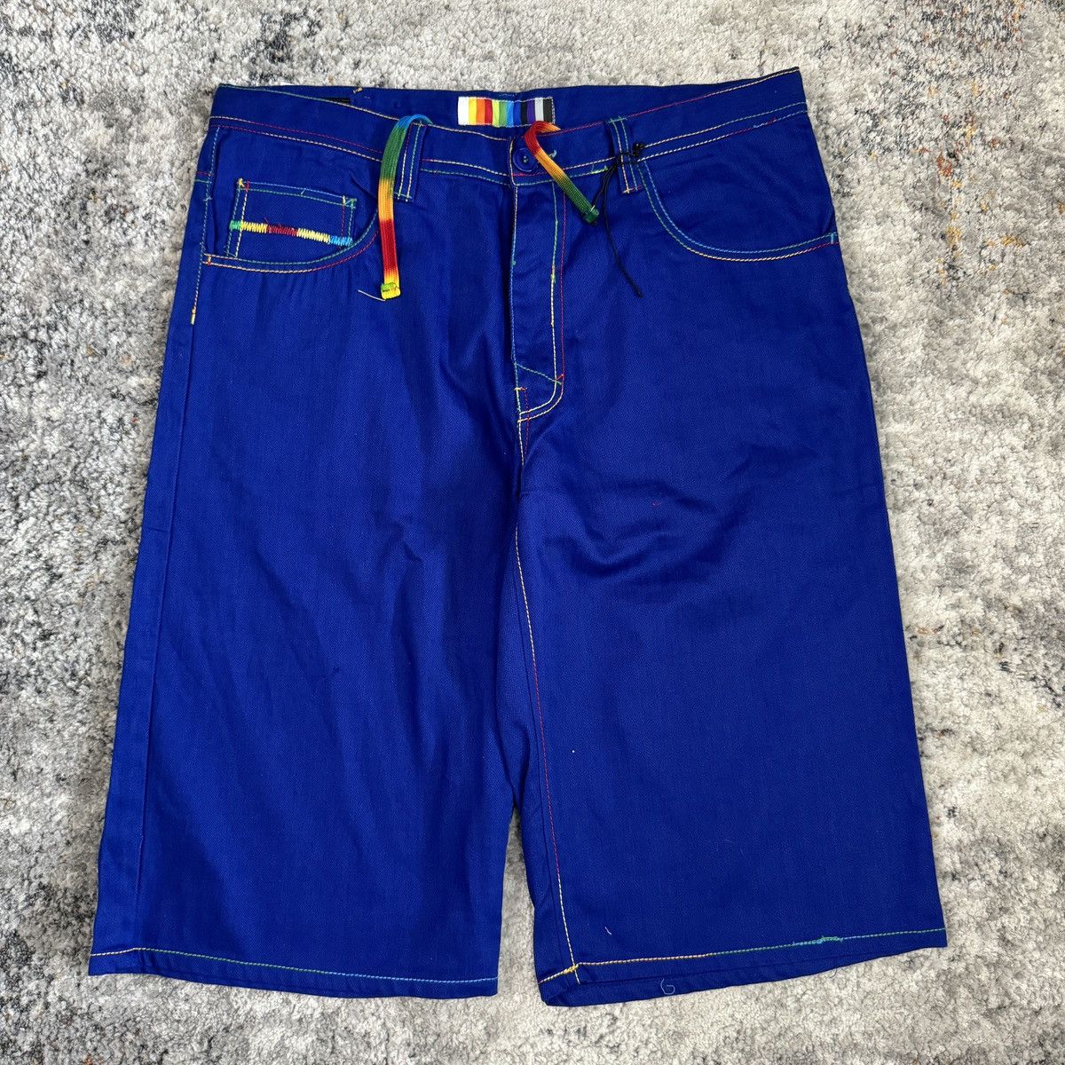 Coogi × Vintage Crazy Vintage y2k Coogi wide leg baggy shorts Size US 36 / EU 52 - 2 Thumbnail