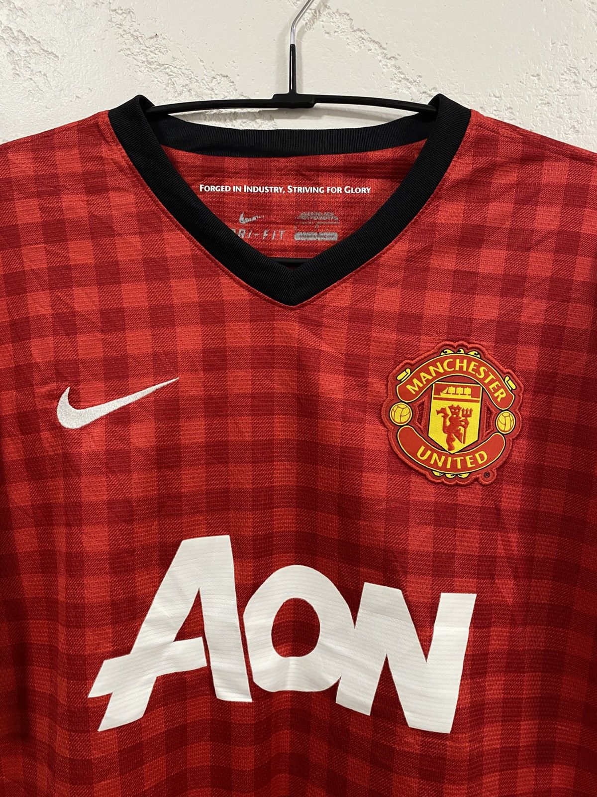 Adidas Nike Manchester United 2012 2013 Home Shirt Soccer Jersey Size US L / EU 52-54 / 3 - 2 Thumbnail