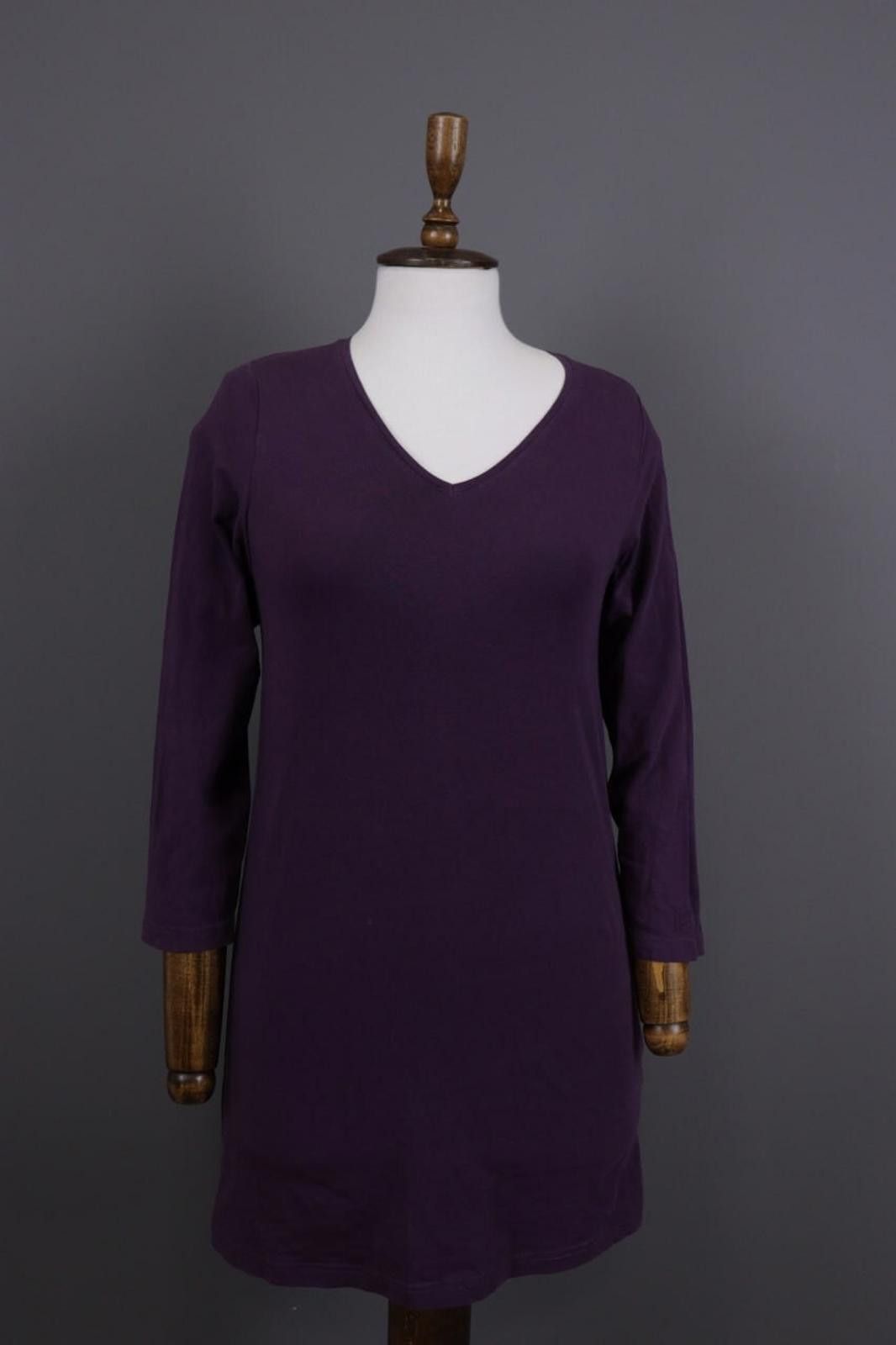 Designer Gudrun Sjoden Purple A-Line Knee Lenght Dress Size XS Size XS / US 0-2 / IT 36-38 - 1 Thumbnail