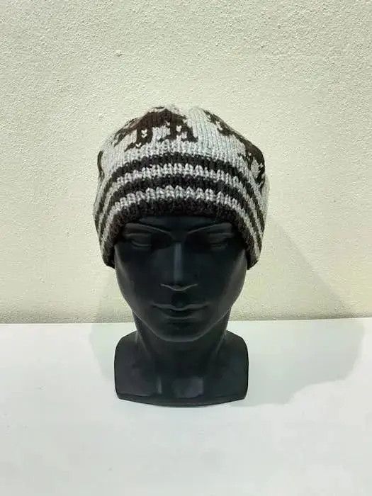 Japanese Brand × Kapital Japanese Brand Navajo Knit Beanie Hat Size ONE SIZE - 3 Thumbnail