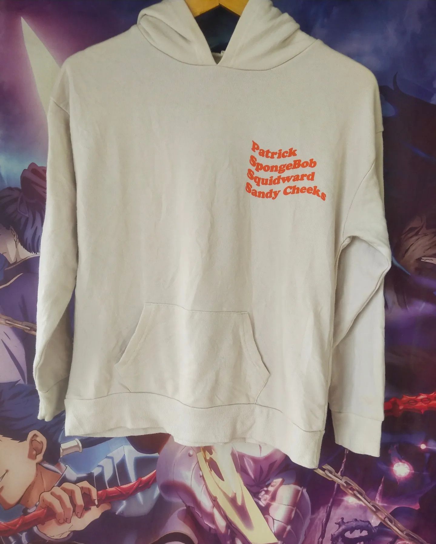 Nickelodeon SpongeBob Justice League Art Cartoon Youth Hoodie Size S / US 4 / IT 40 - 4 Thumbnail