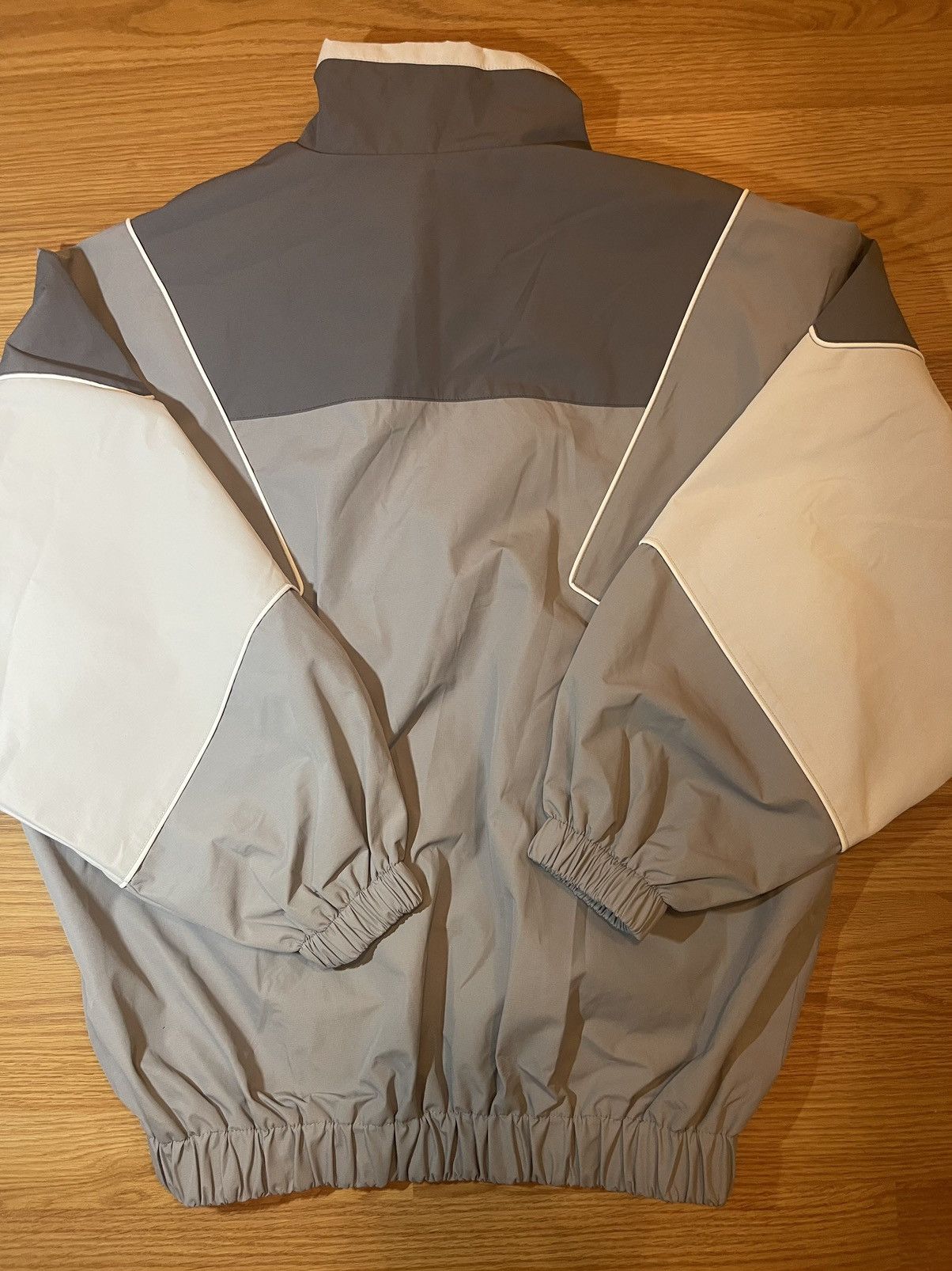 Zara Zara Men s Grey and White block Jacket Grailed