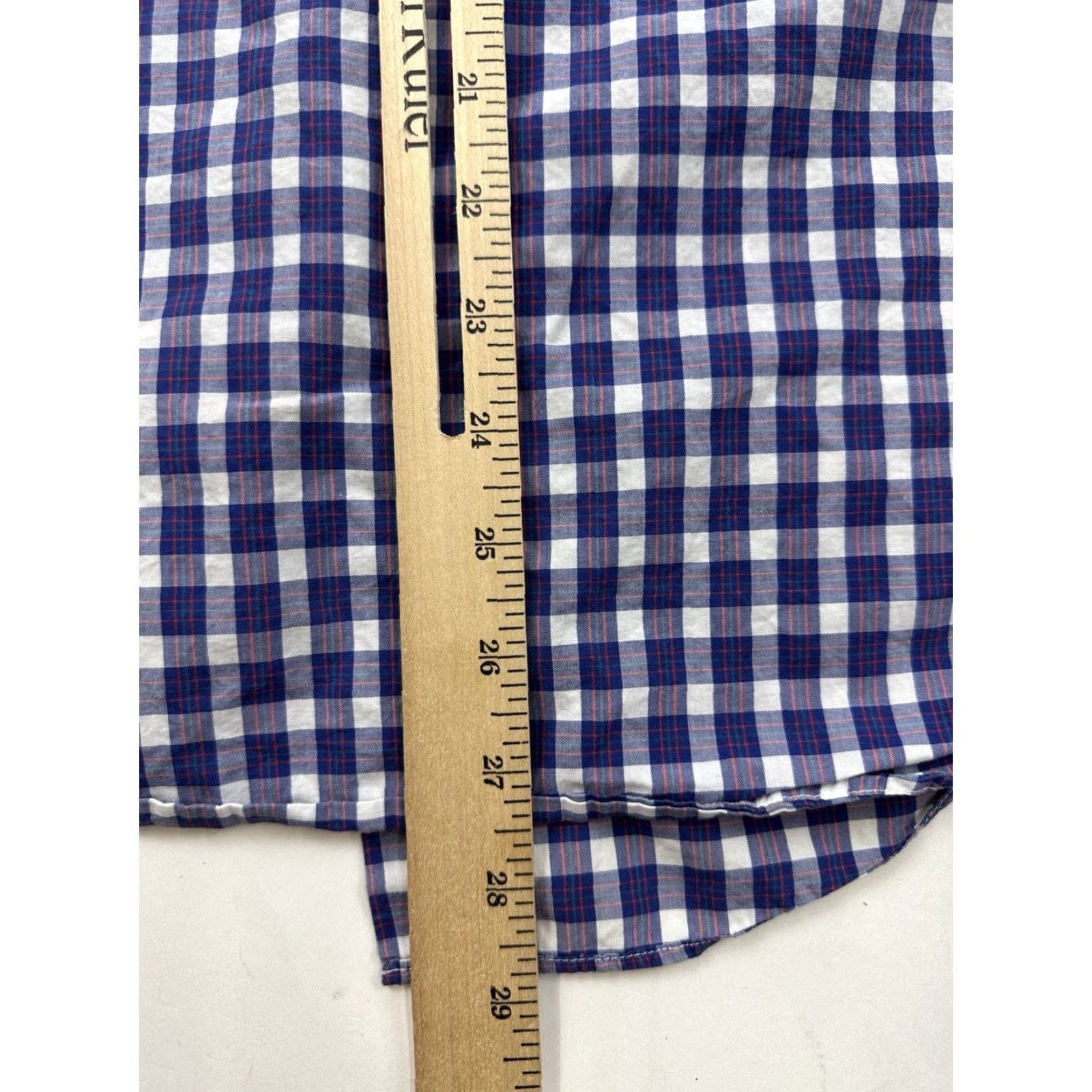 J.Crew J.Crew Shirt Mens Small Plaid Button-Down Lightweight Tailored Pocketed Multicolor Long Sleeve Size US S / EU 44-46 / 1 - 6 Thumbnail