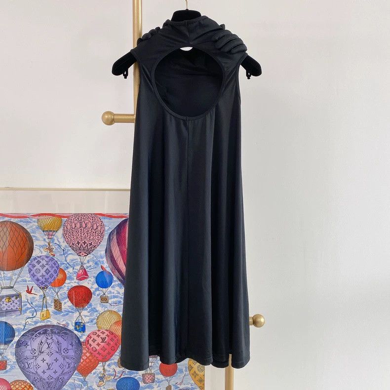 Comme des Garcons Comme Des Garcons Black Sleeveless Dress Size S / US 4 / IT 40 - 2 Thumbnail