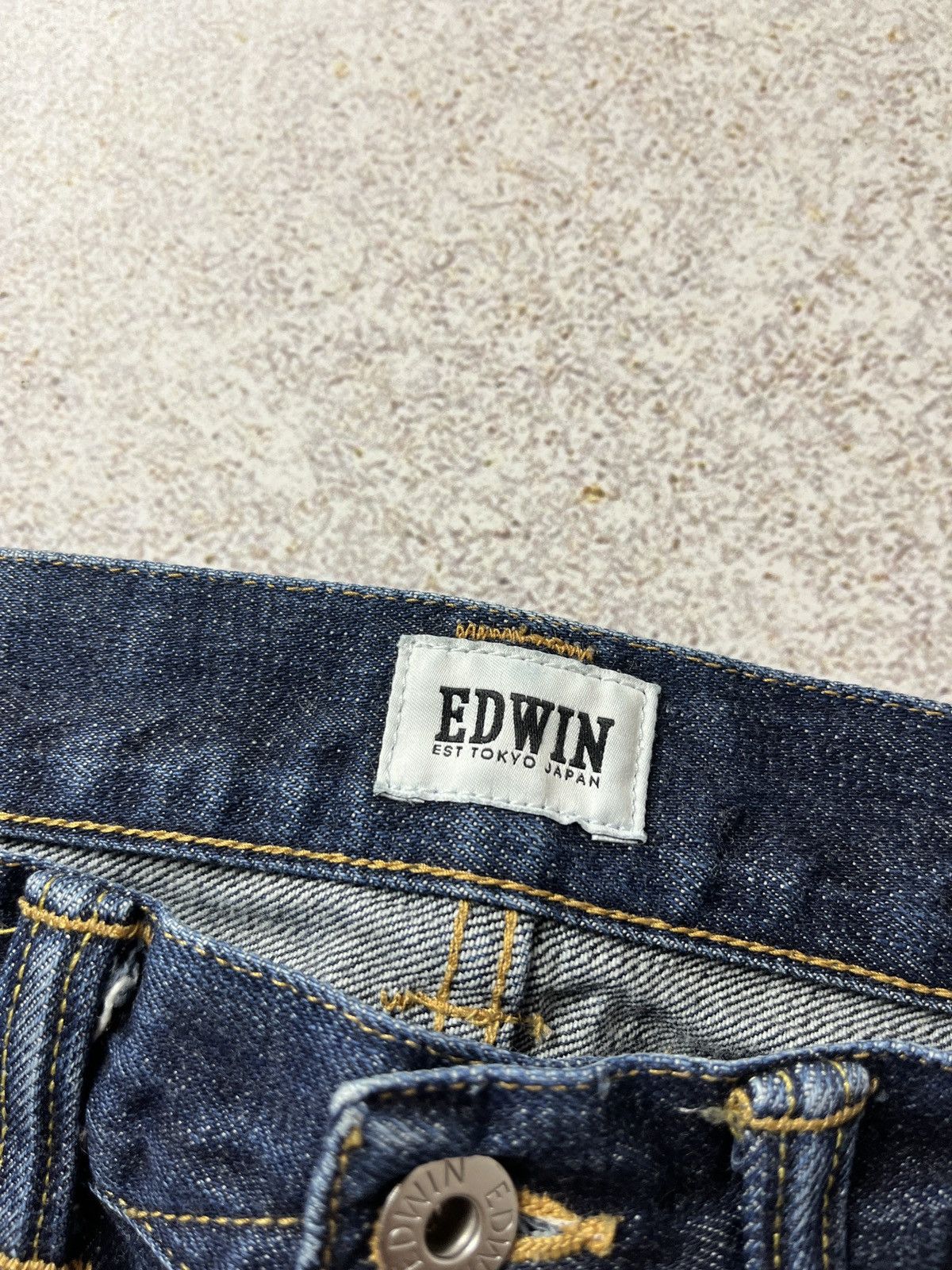 Edwin Vintage Edwin Slim Tapered Made In Japan Jeans Pants Size US 33 - 7 Thumbnail