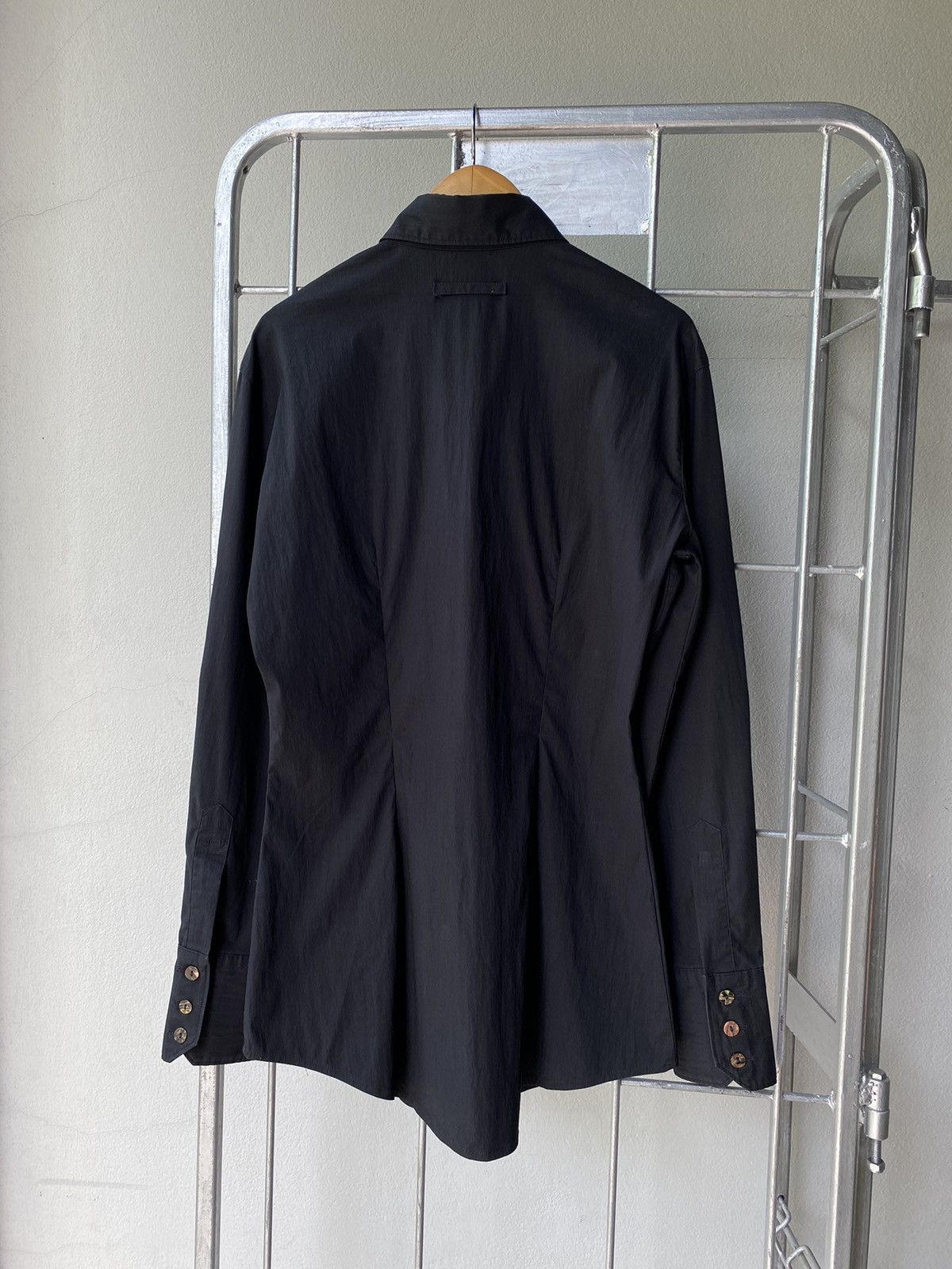 Jean Paul Gaultier Jean Paul Gaultier JPG Black Shirt Size S / US 4 / IT 40 - 2 Thumbnail