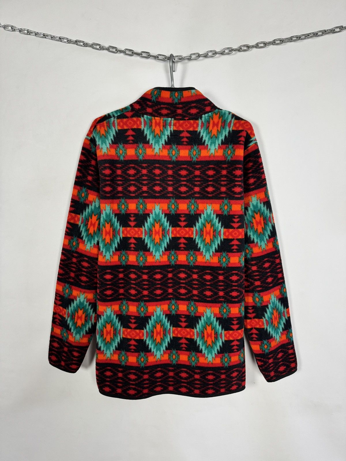 Aztech Mountain Free Nature Aztec Fleece Pullover Vintage Outdoor Size L Size US L / EU 52-54 / 3 - 10 Thumbnail