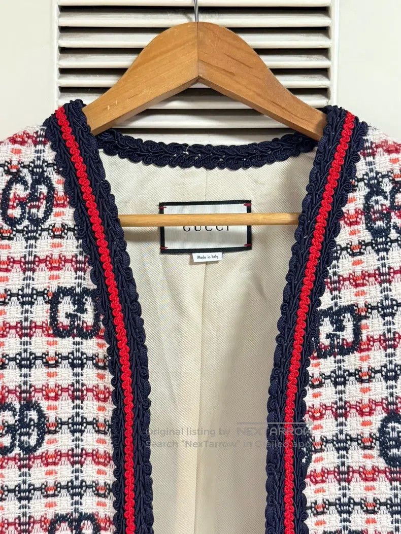 Gucci Gucci Double G full-print old flower cardigan jacket Size S / US 4 / IT 40 - 3 Thumbnail