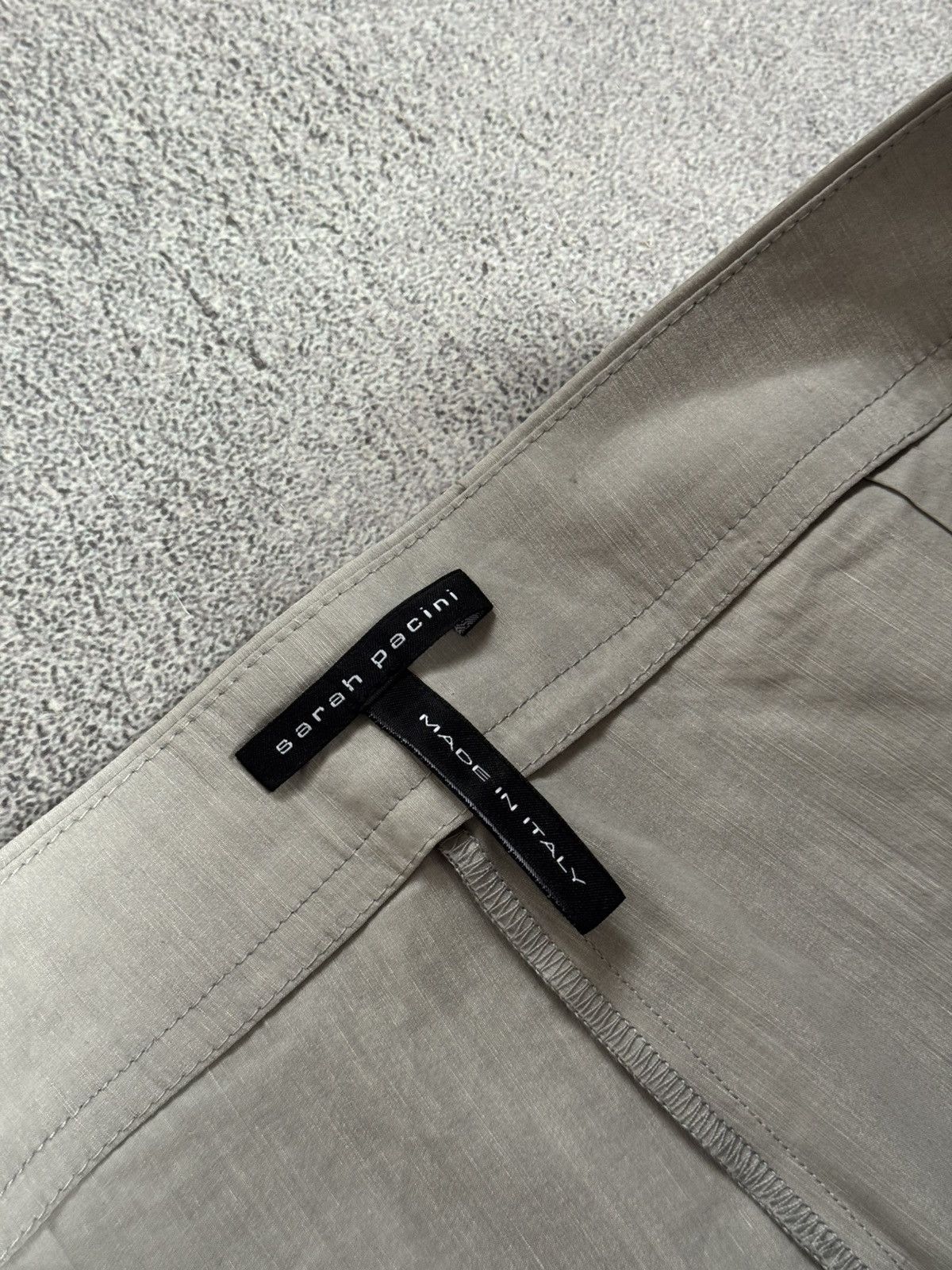 Sarah Pacini Sarah Pacini 2size pants trousers chinos avantgarde flared Size 26" / US 2 / IT 38 - 9 Thumbnail