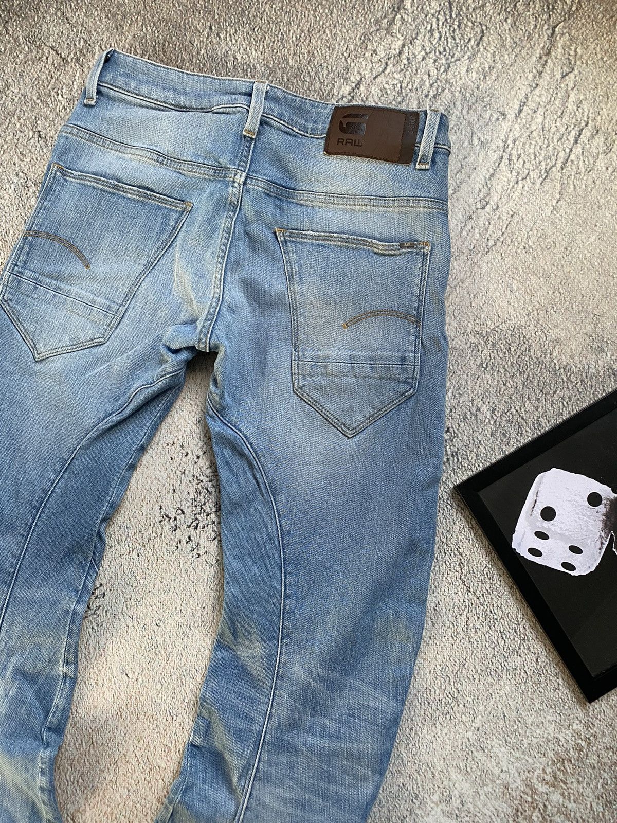 G-Star Vintage G-star RAW ARC 30 slim Denim anatomical shape Size US 30 / EU 46 - 8 Thumbnail