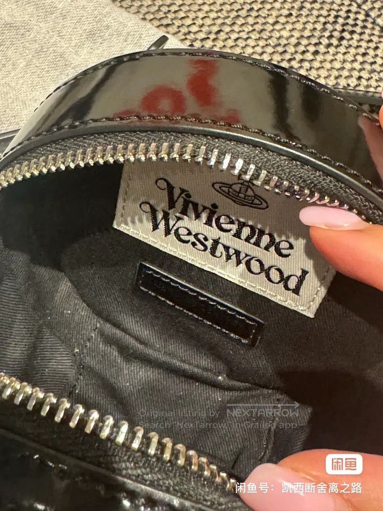 Vivienne Westwood Vivienne Westwood size os Leather Black Small Round Bag Size ONE SIZE - 6 Thumbnail