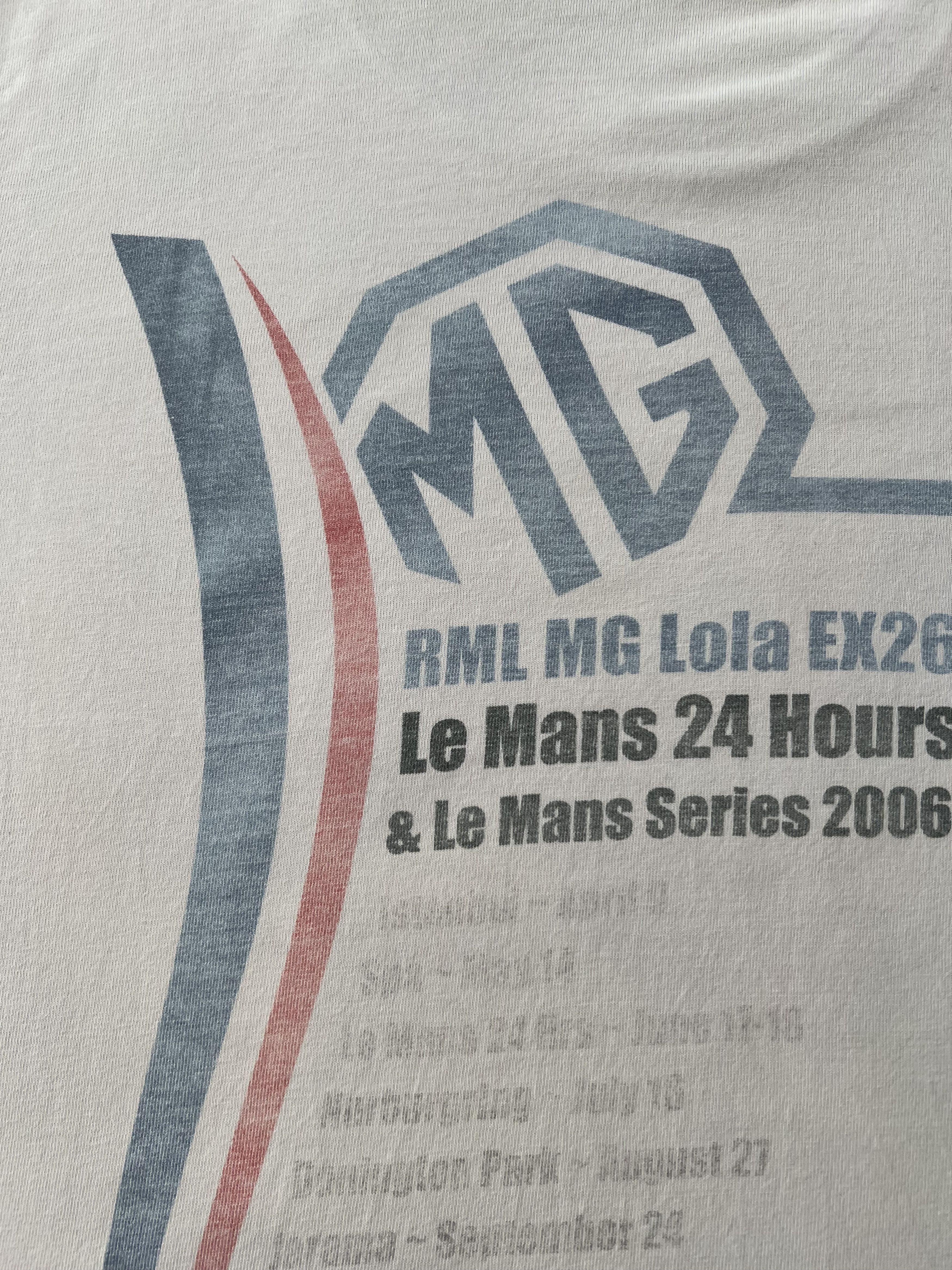 Vintage Vintage 2006 24 Hours of Le Mans Heures du Mans MG RML Team Size US XL / EU 56 / 4 - 18 Thumbnail