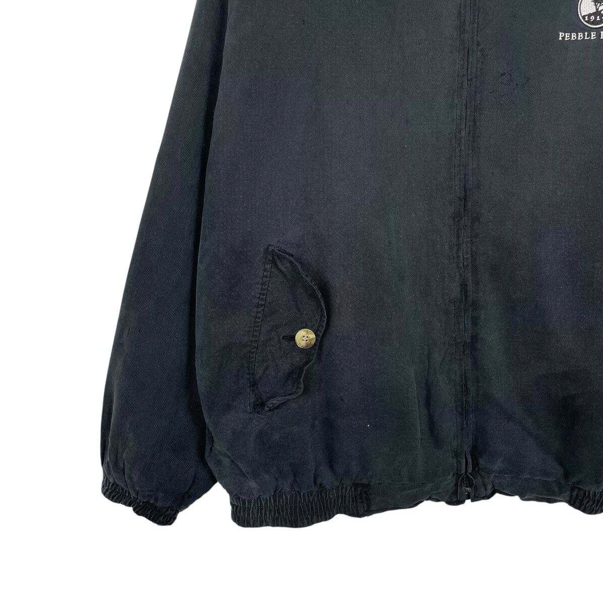 Japanese Brand Pebble Beach Black Bomber Jacket Size US M / EU 48-50 / 2 - 3 Thumbnail