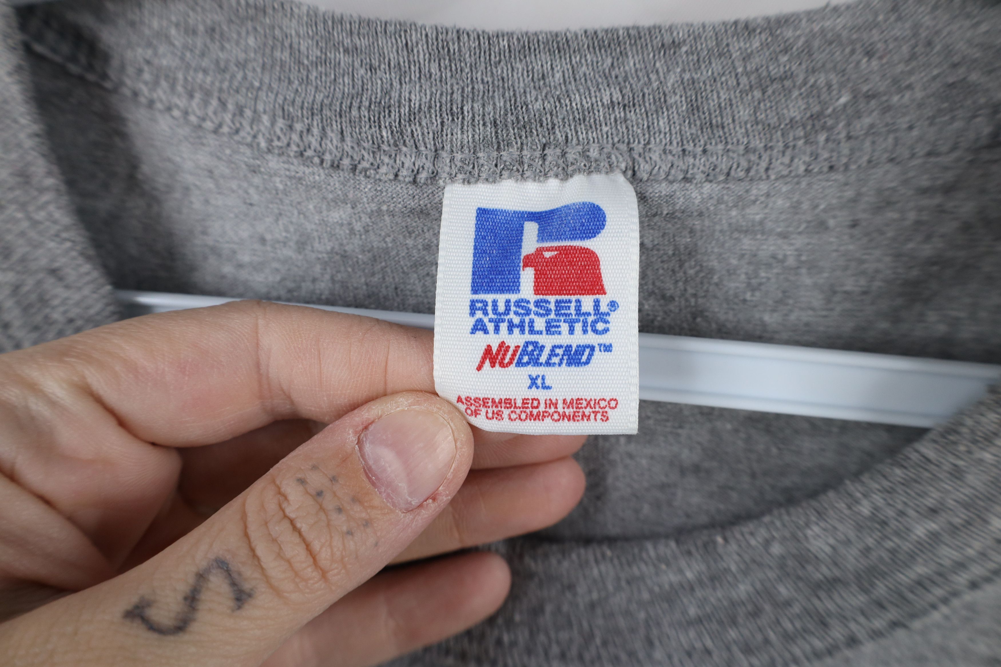 Russell Athletic × Vintage Vintage 90s Russell Athletic Jackson Bombers T-Shirt Size US XL / EU 56 / 4 - 5 Thumbnail