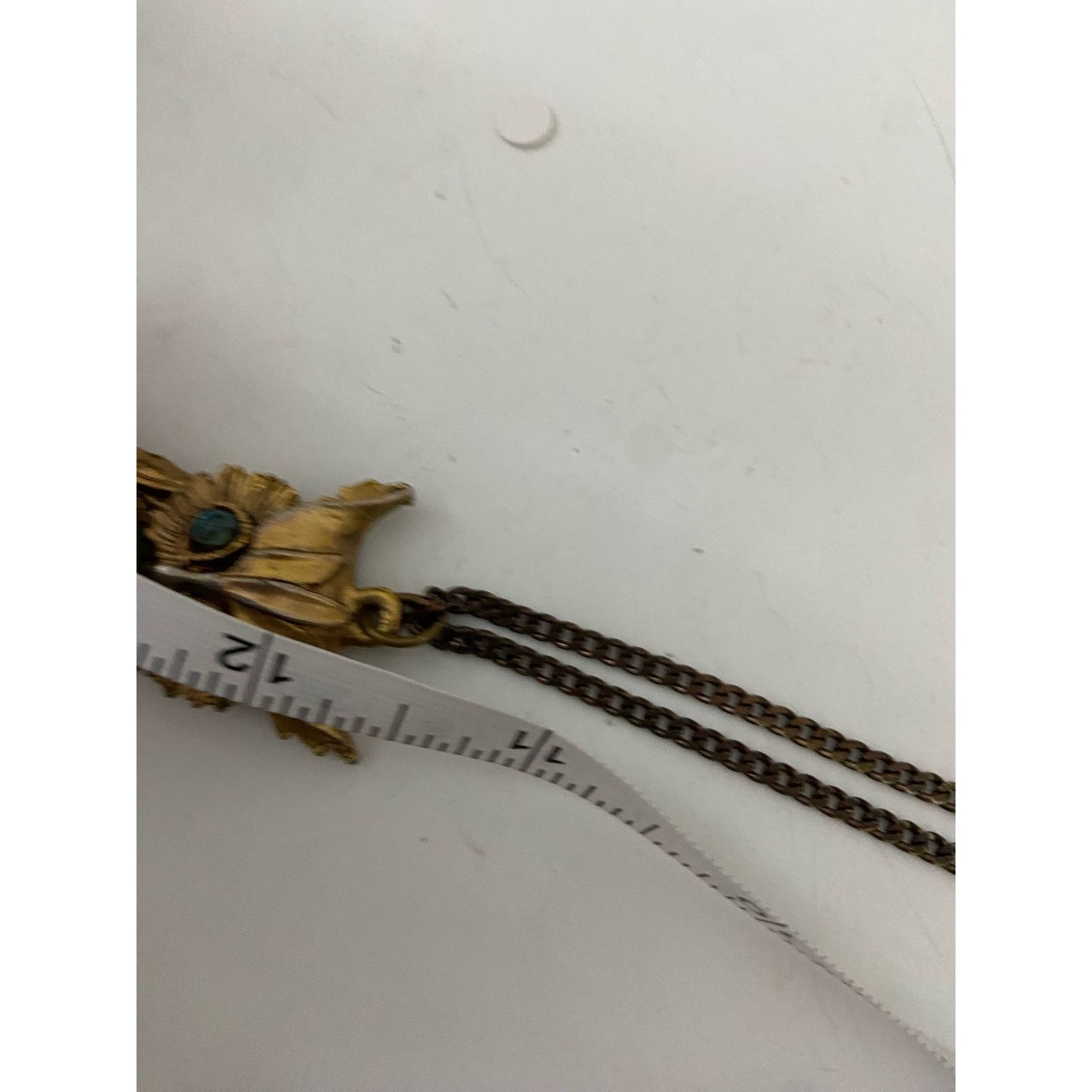 Vintage Vintage owl necklace gold tone Size ONE SIZE - 4 Thumbnail