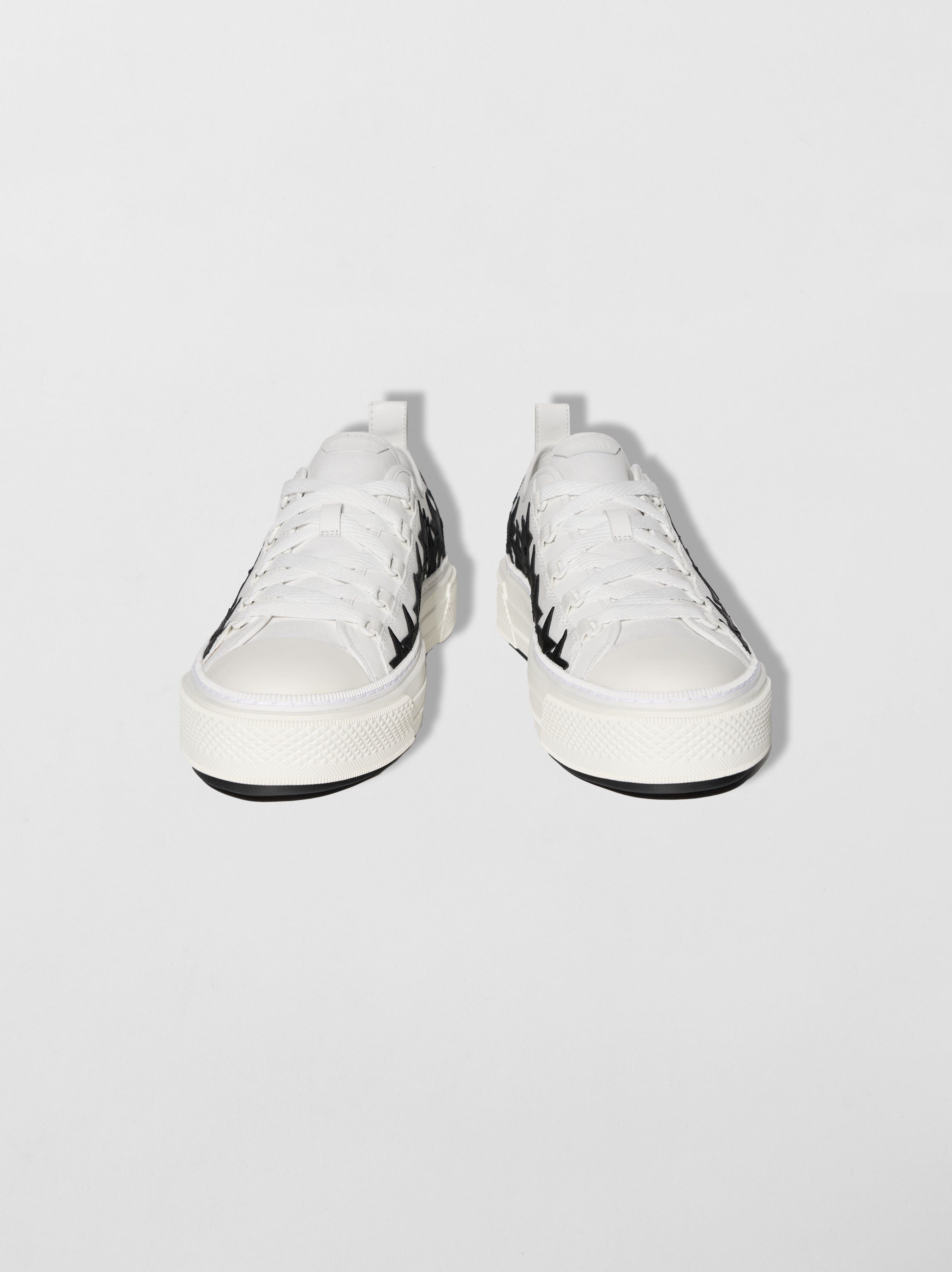 Amiri o1s1wg110925 Dup / Stars Court Low-Top Sneakers White/Black Size US 12 / EU 45 - 3 Thumbnail