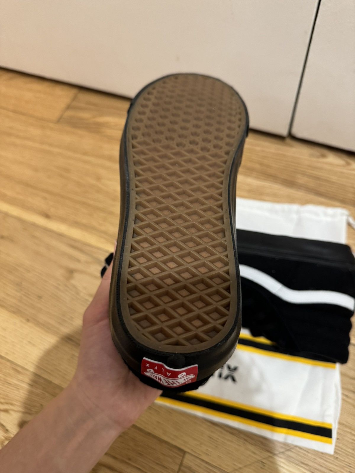 Alyx × Vans ALYX x VANS VAULT Collaboration OG Sk8-Hi LX in Black Size US 9 / EU 42 - 6 Thumbnail