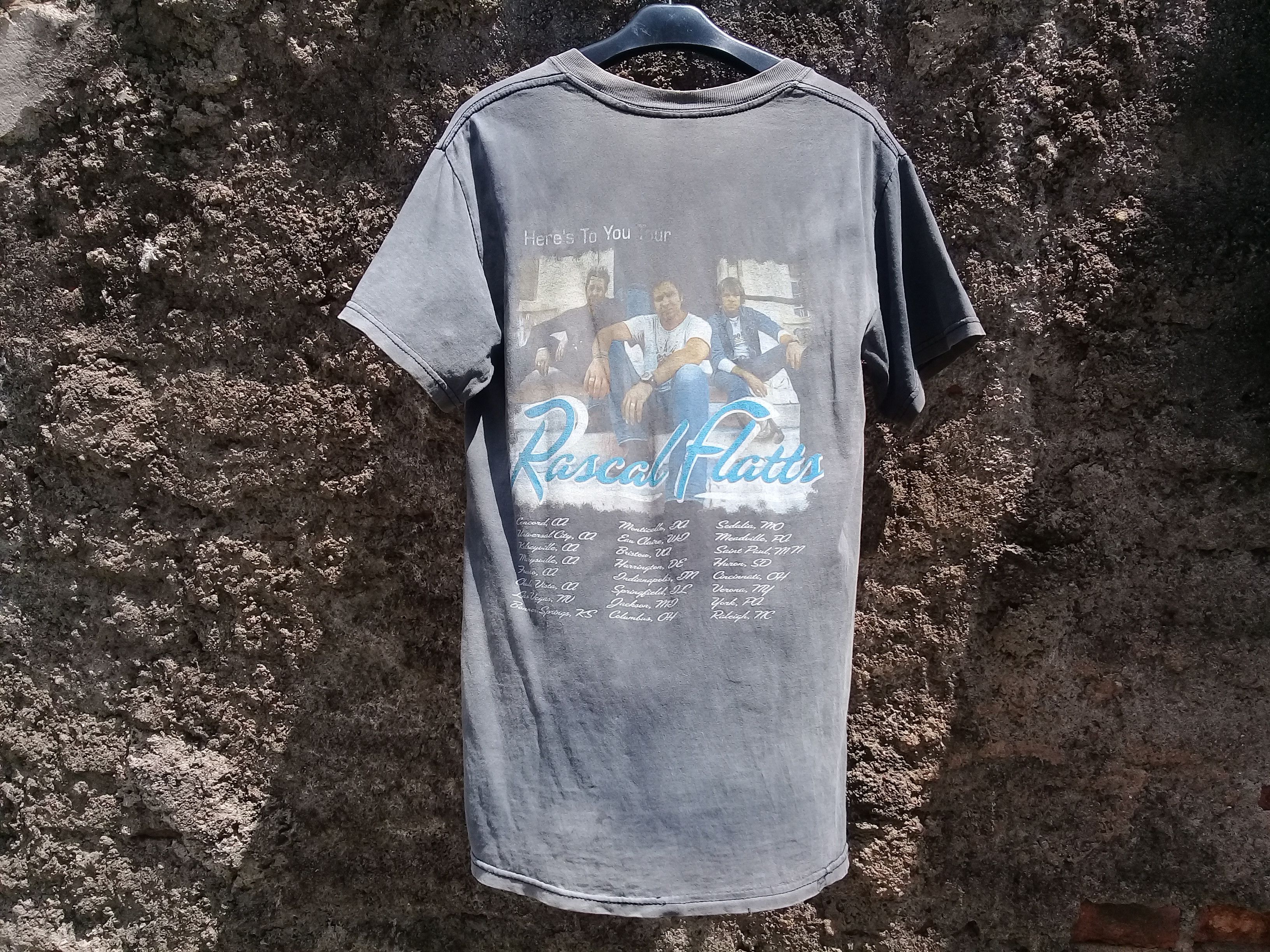 Band Tees Distressed Y2K Rascal Flatts Tour T-Shirt Grunge Size US S / EU 44-46 / 1 - 2 Thumbnail