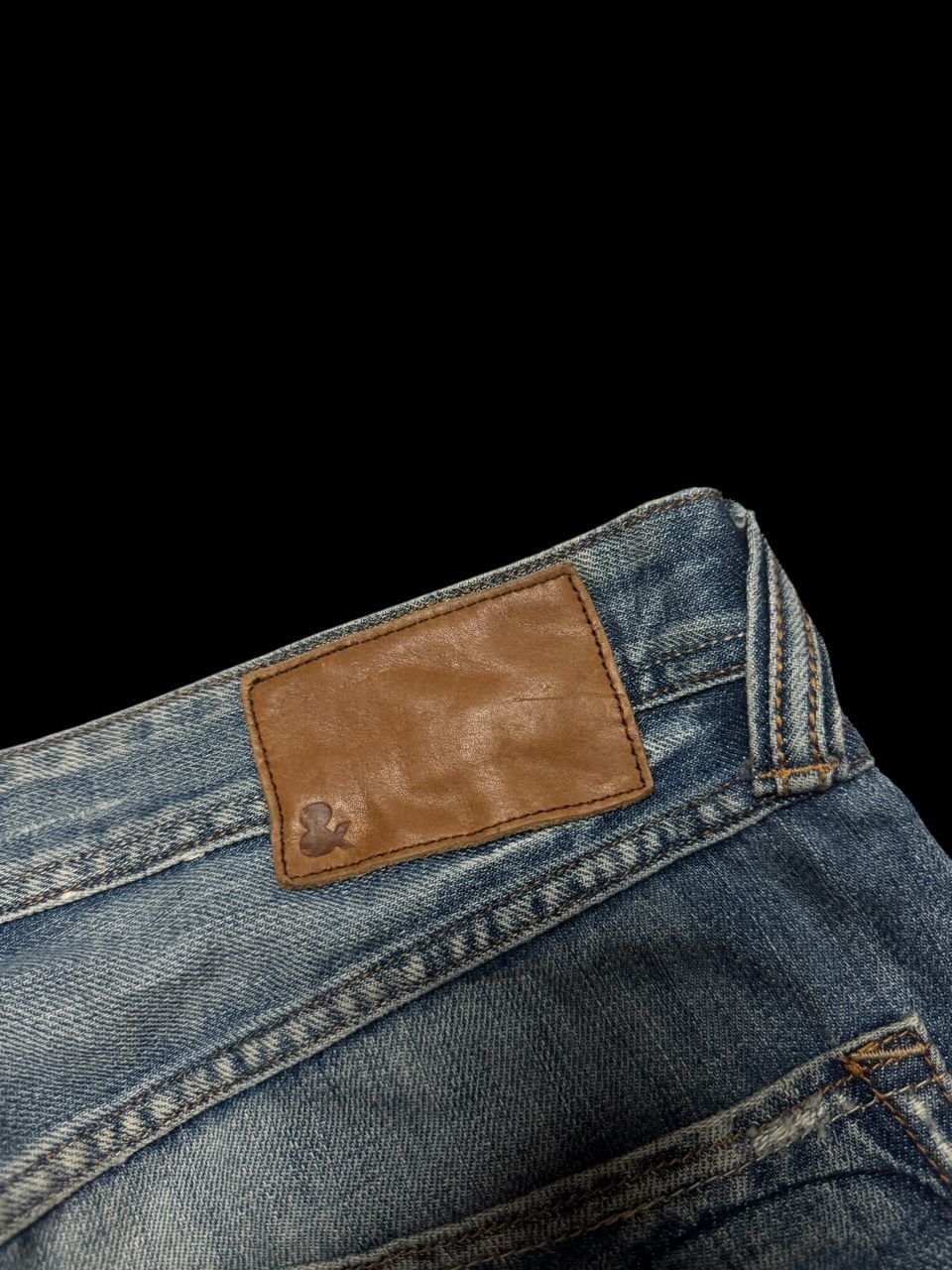 Designer TWIST LEG Insane Bragg Mudwash Faded Distressing Sick Jean Size US 31 - 19 Thumbnail