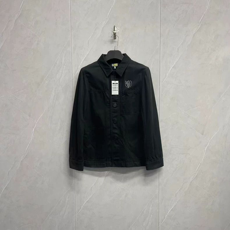 Loewe LOEWE Embroidered Logo work shirt jacket Size S / US 4 / IT 40 - 1 Thumbnail