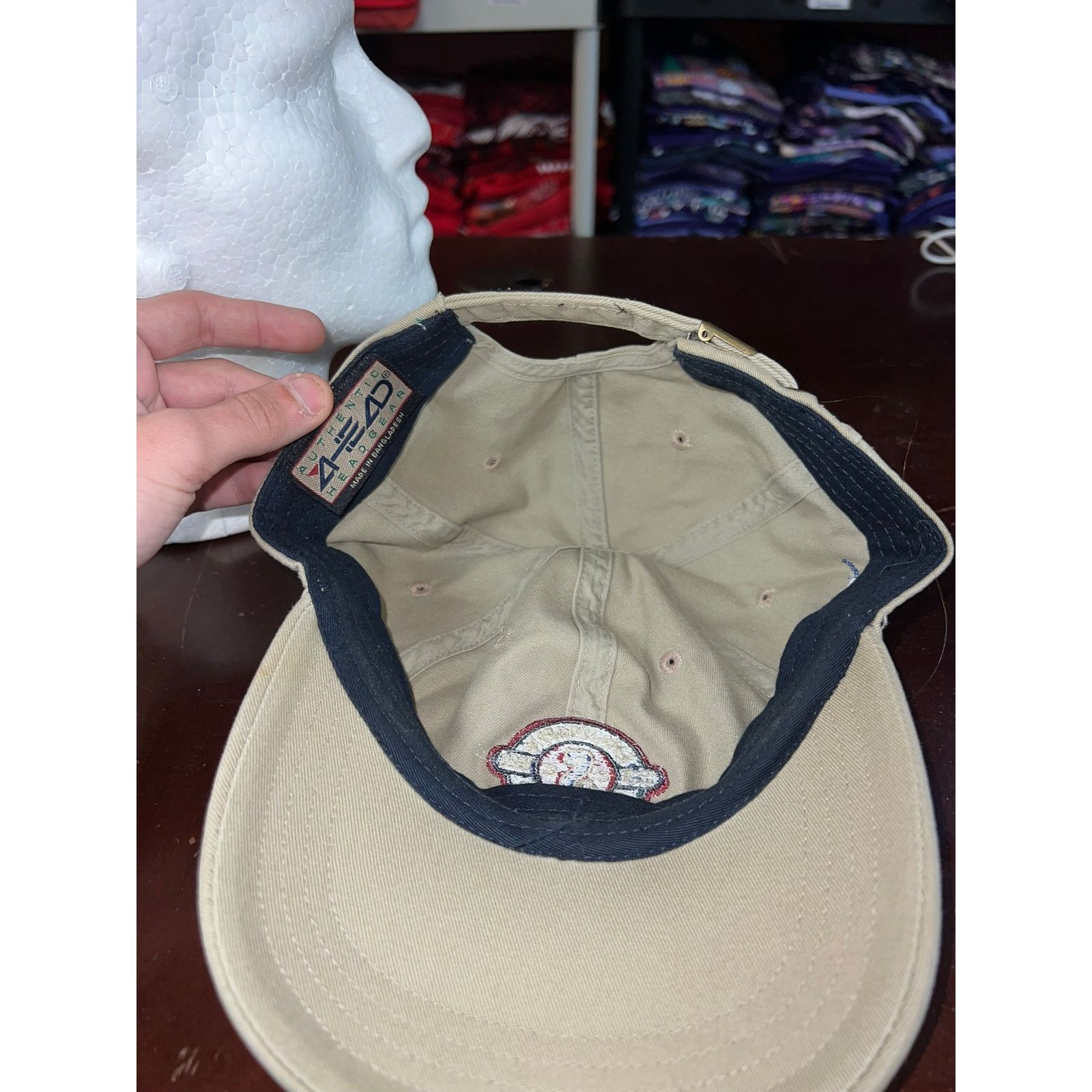 Vintage Shannopin Hat Originals CSC Ahead Headgear Golf Golfing Cap Size ONE SIZE - 6 Thumbnail