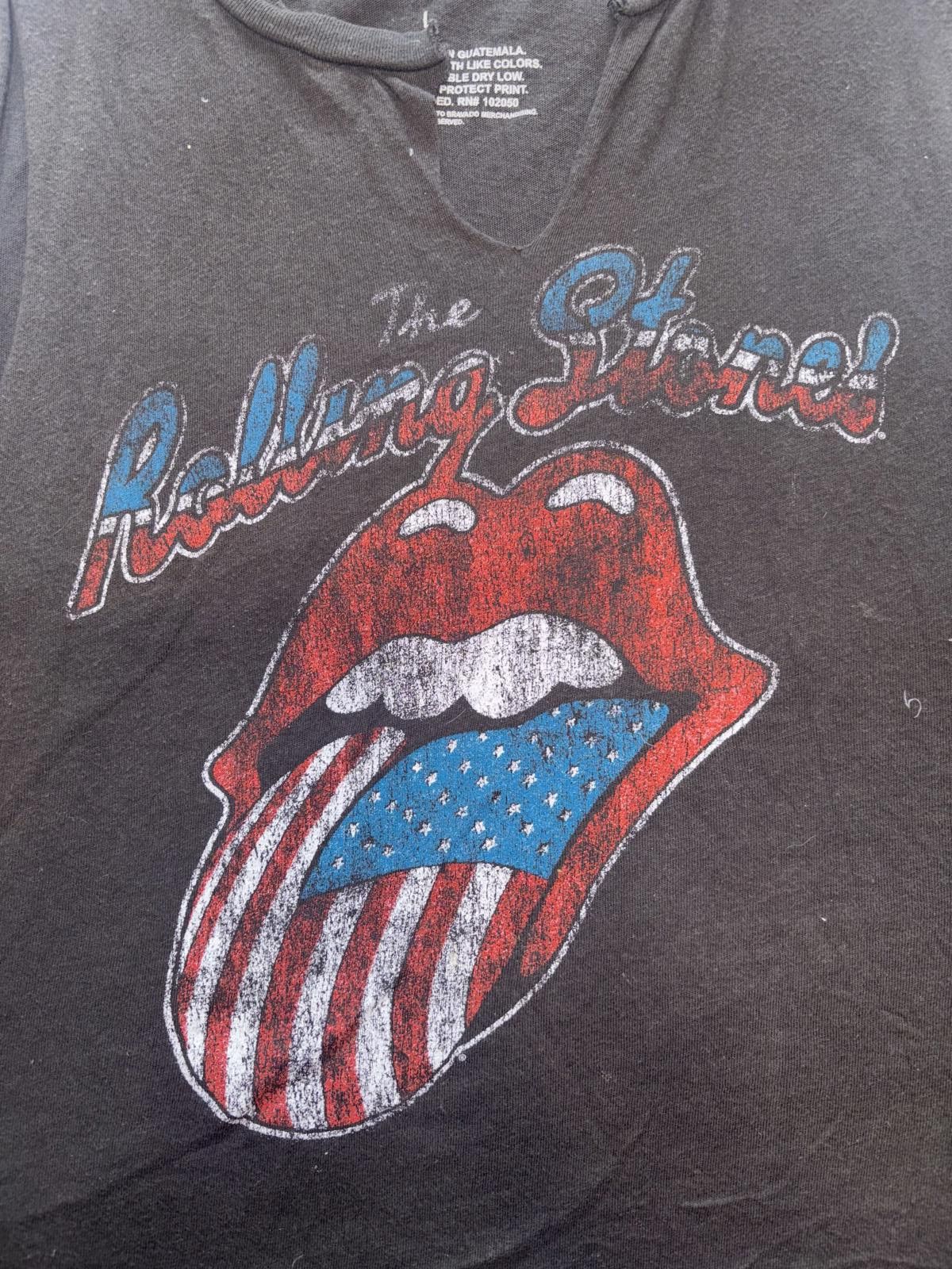The Rolling Stones The Rolling Stones Vintage Tank Top - American Flag Design Size L / US 10 / IT 46 - 2 Thumbnail