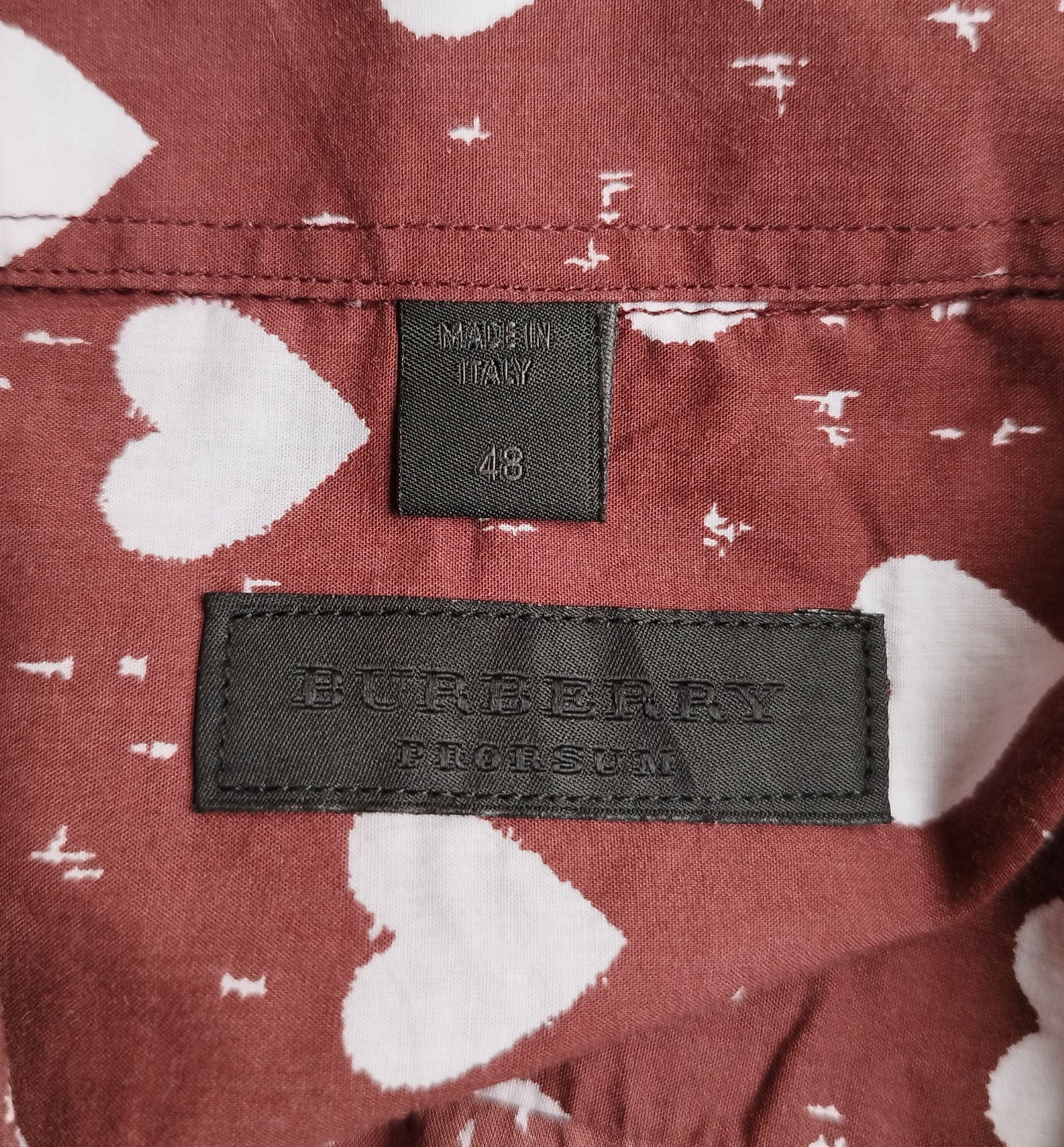 Burberry × Burberry Prorsum Burberry prorsum heart print shirt Size US M / EU 48-50 / 2 - 5 Thumbnail