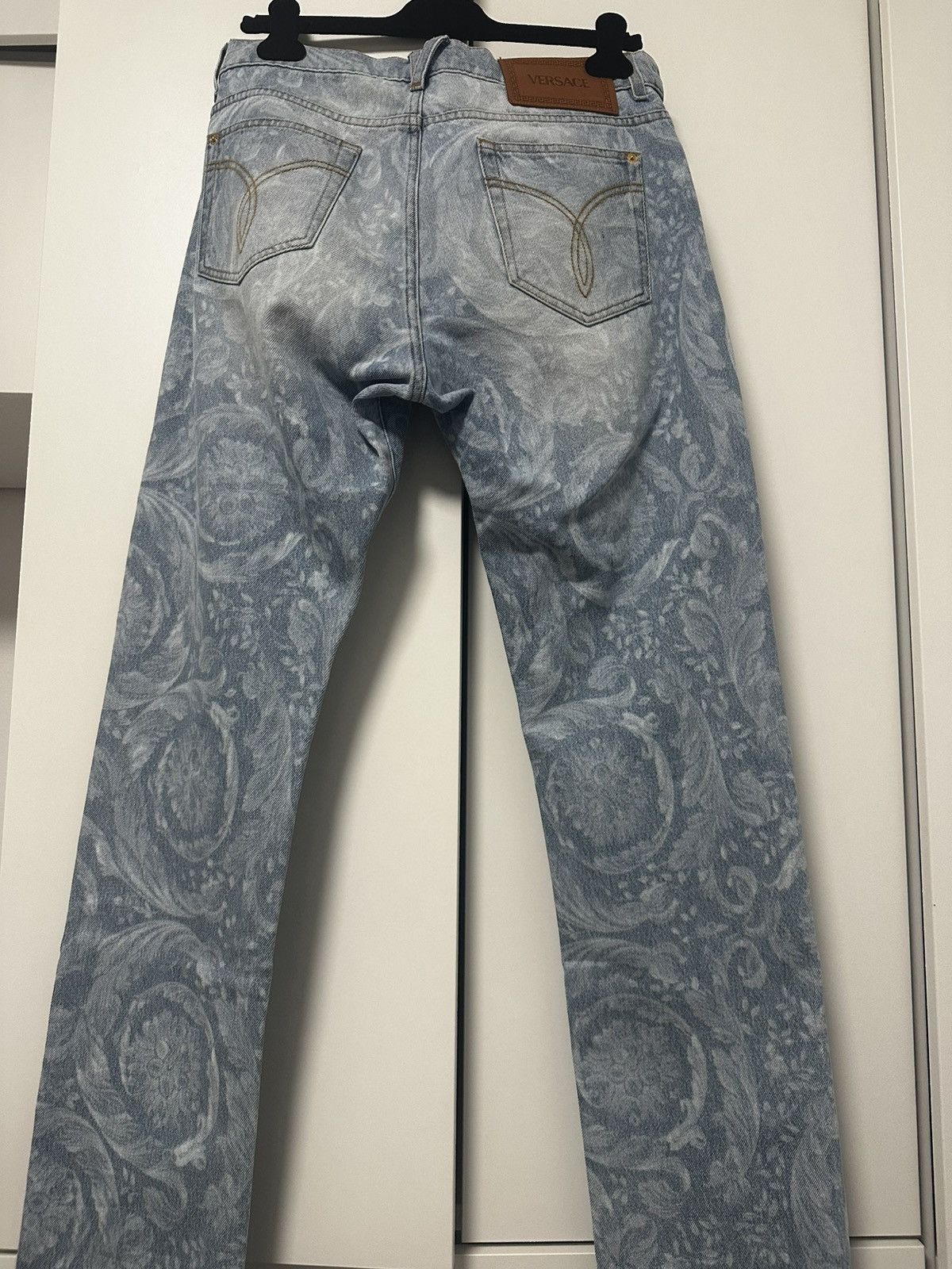 Versace Versace All-Over Denim Size US 31 - 9 Thumbnail