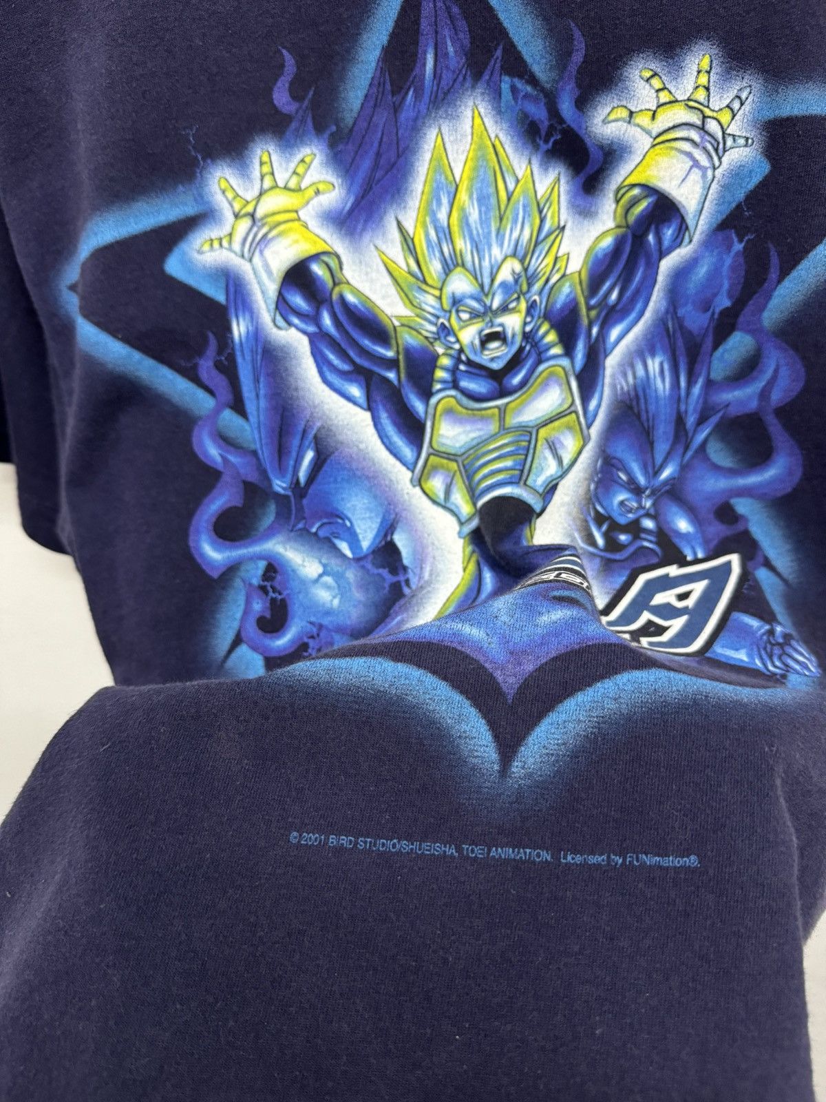 Anime × Japanese Brand × Vintage Vintage 2001 Vegeta - Dragon Ball Z DBZ Size US M / EU 48-50 / 2 - 9 Thumbnail