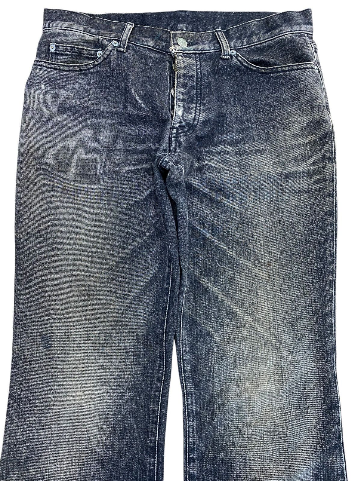 Tornado Mart Tornado Mart Blue Wash Style Flare Jeans Size US 32 / EU 48 - 2 Thumbnail