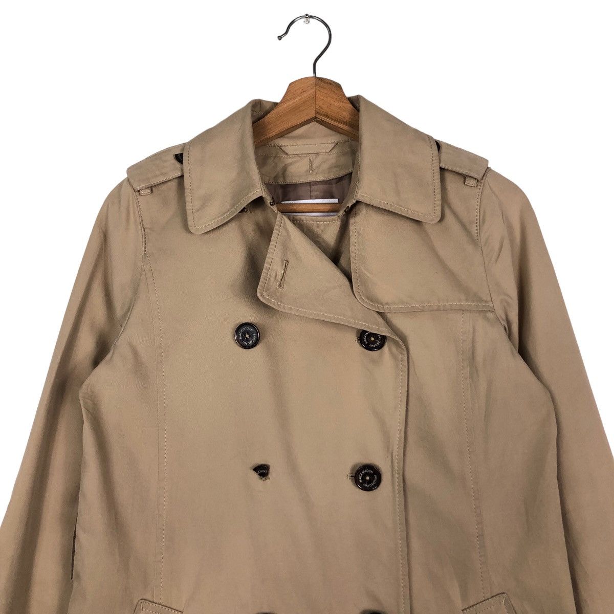 Japanese Brand 🔥Bondage Design Long Jacket Mackintosh Philosophy Size US M / EU 48-50 / 2 - 3 Thumbnail