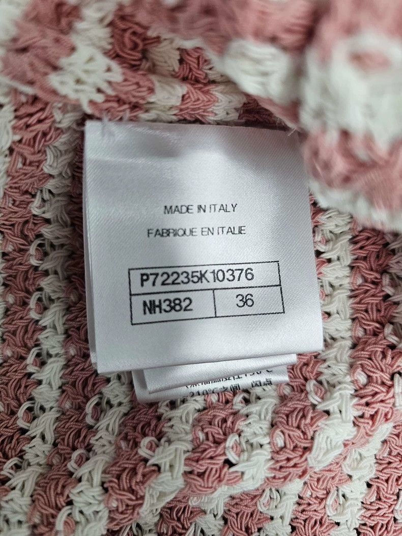 Chanel Chanel Striped skirt Size 24" / US 00 / IT 34 - 8 Thumbnail