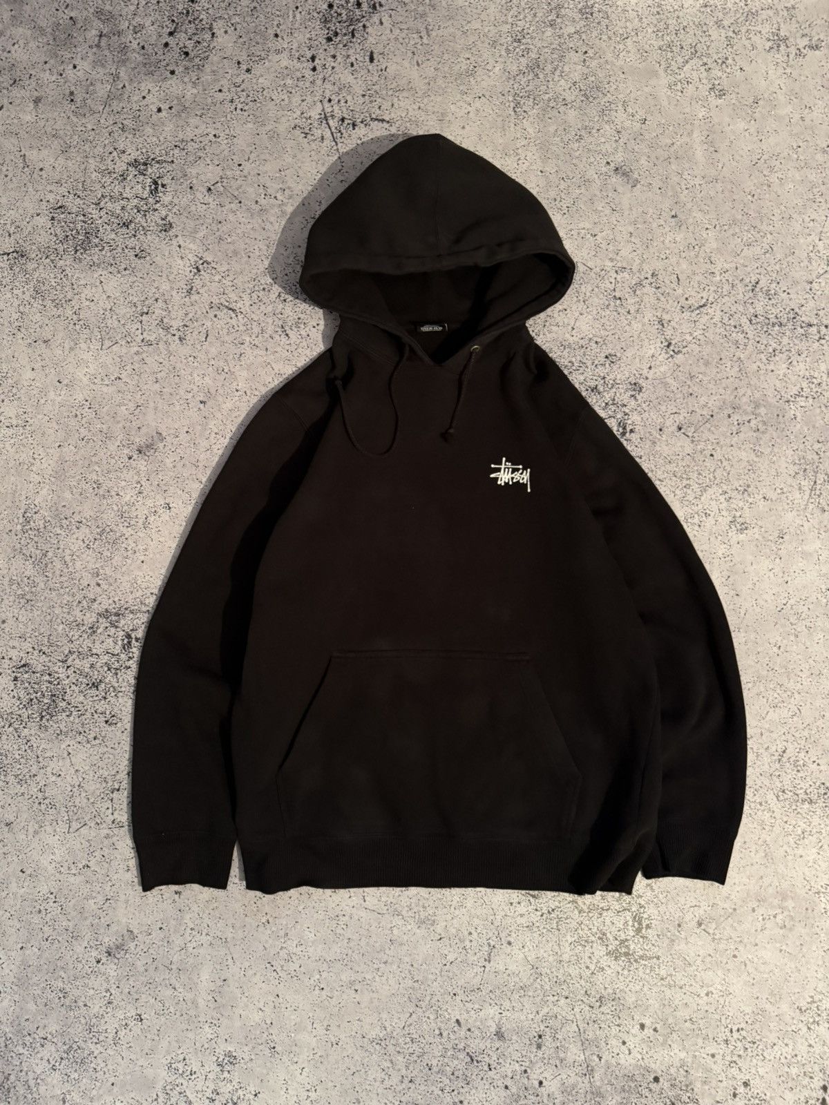 Stussy Streetwear * Stussy. Stussy Big Logo Black Hoodie Size US M / EU 48-50 / 2 - 6 Thumbnail