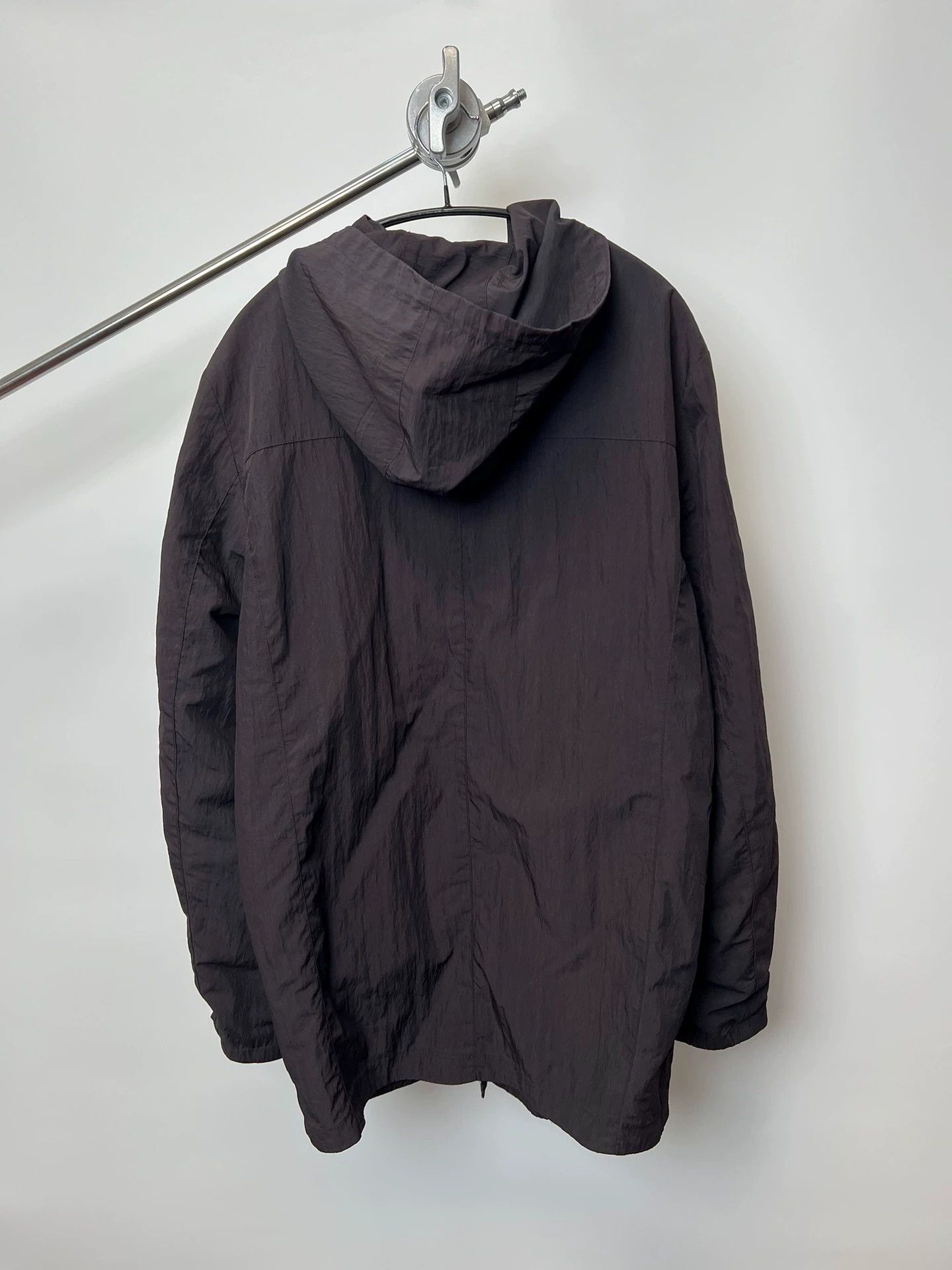 Prada Prada Vintage Milano Triangle Logo Zip Hooded Jacket Size US XXL / EU 58 / 5 - 6 Thumbnail