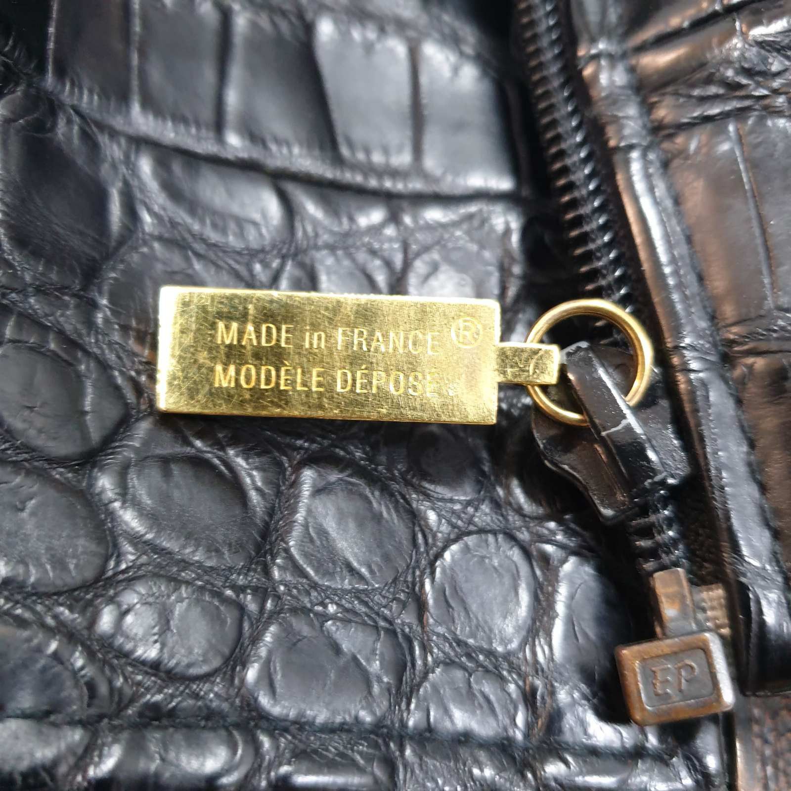 Zilli Zilli croco leather jscket Size US XXL / EU 58 / 5 - 19 Thumbnail