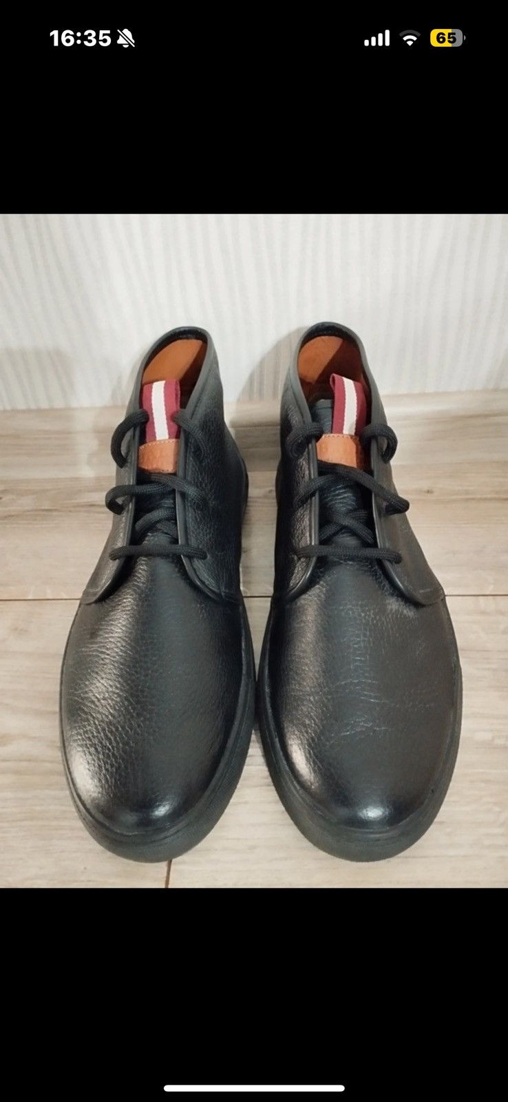 Bally Bally Hershal sneakers leather black size 43 us 10 Size US 10 / EU 43 - 3 Thumbnail