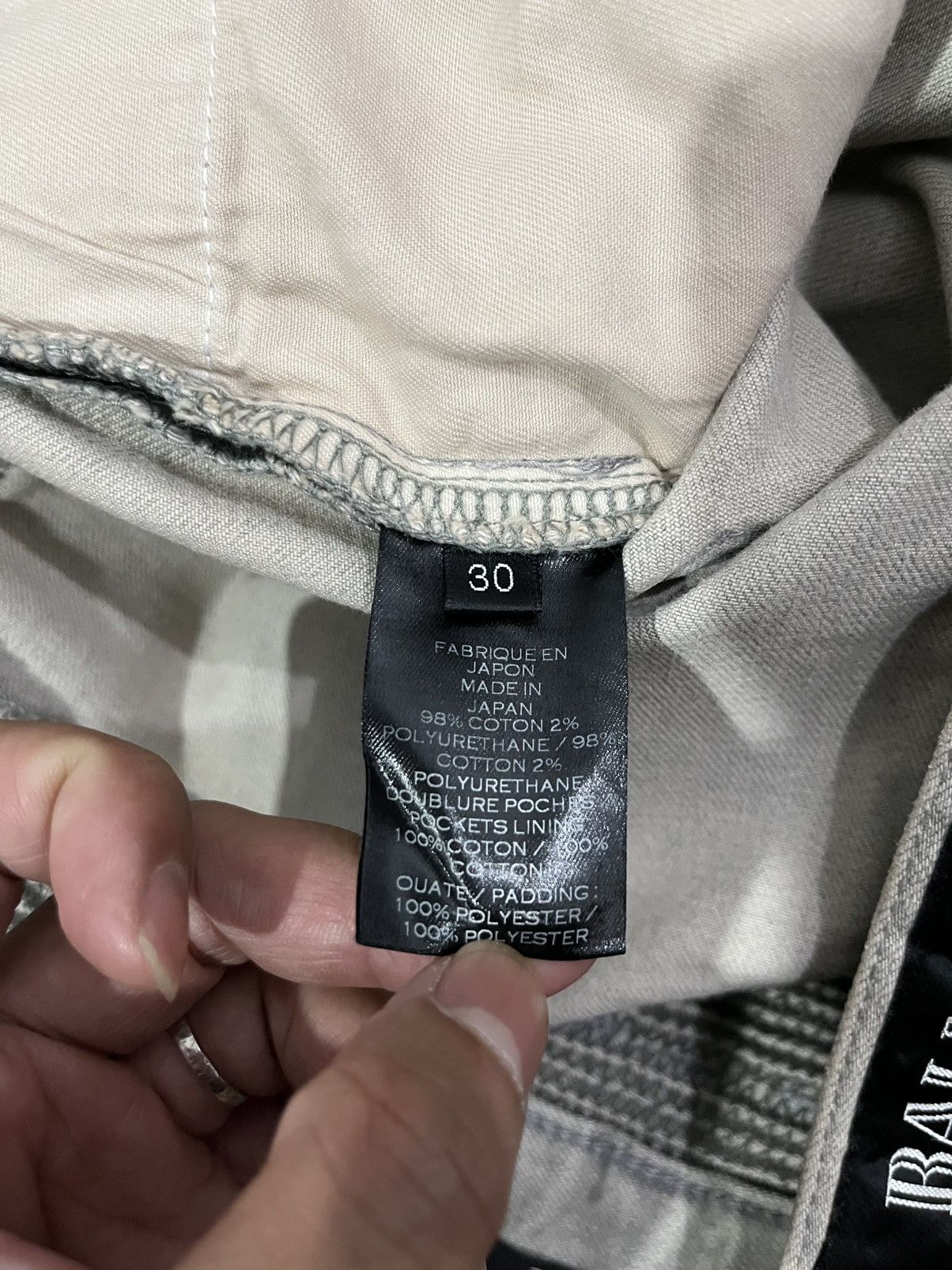 Balmain BALMAIN CHRISTOPHE DECANIN Size US 30 / EU 46 - 4 Thumbnail