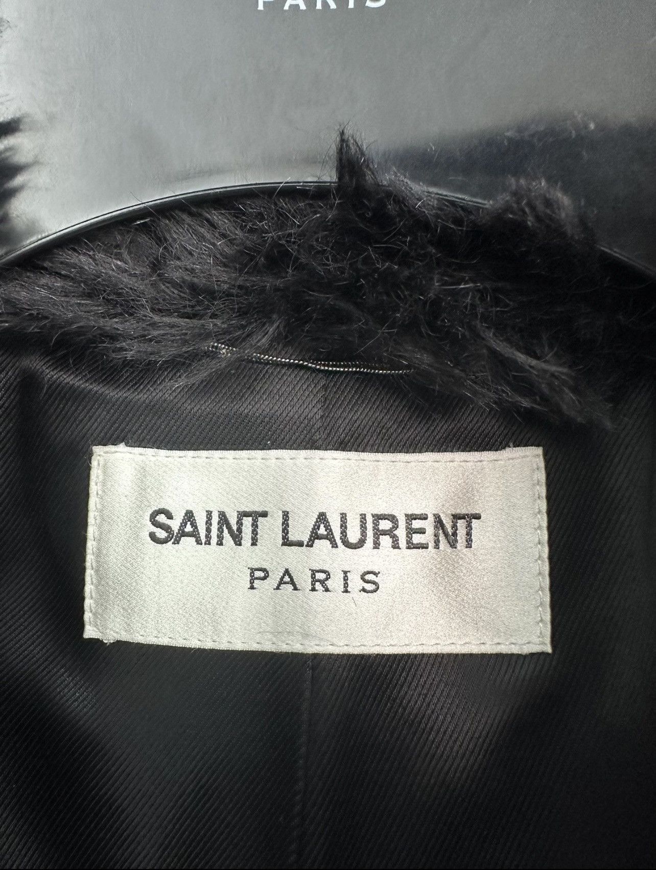 Saint Laurent Paris Saint Laurent Paris AW18 Mohair Fur Coat Sz. 50 Size US M / EU 48-50 / 2 - 6 Thumbnail