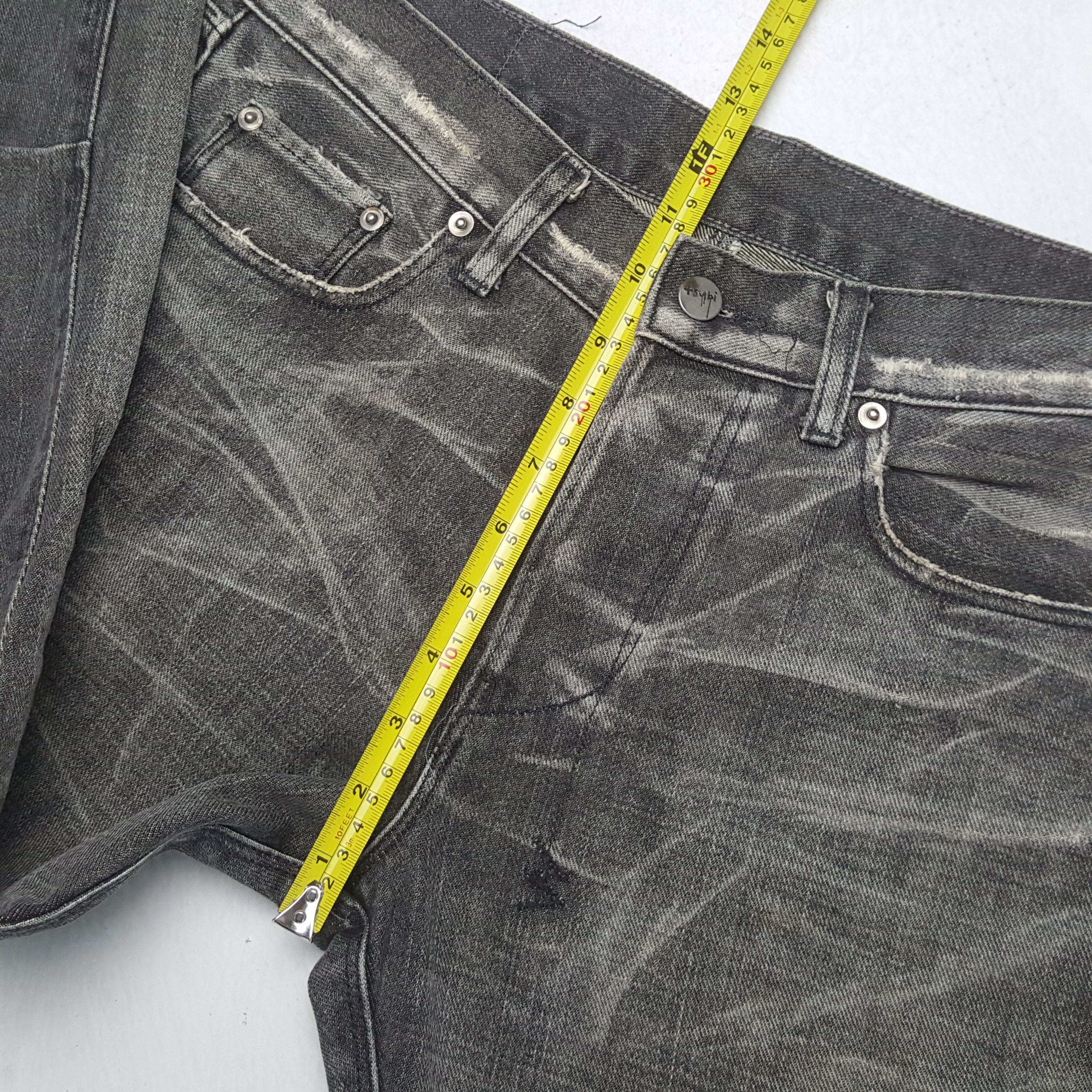 Ksubi Vintage Ksubi Fashion Designer Style Distressed Jeans RR12 Size US 33 - 8 Thumbnail