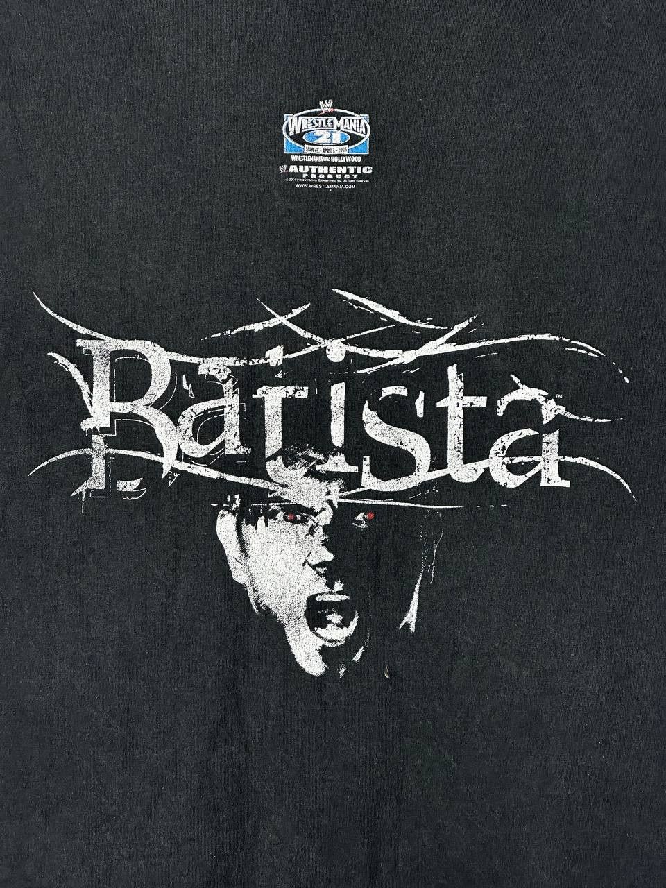 Vintage 2004 WWE Batista Vintage Black Faded Rare T Shirt Size US XL / EU 56 / 4 - 10 Thumbnail