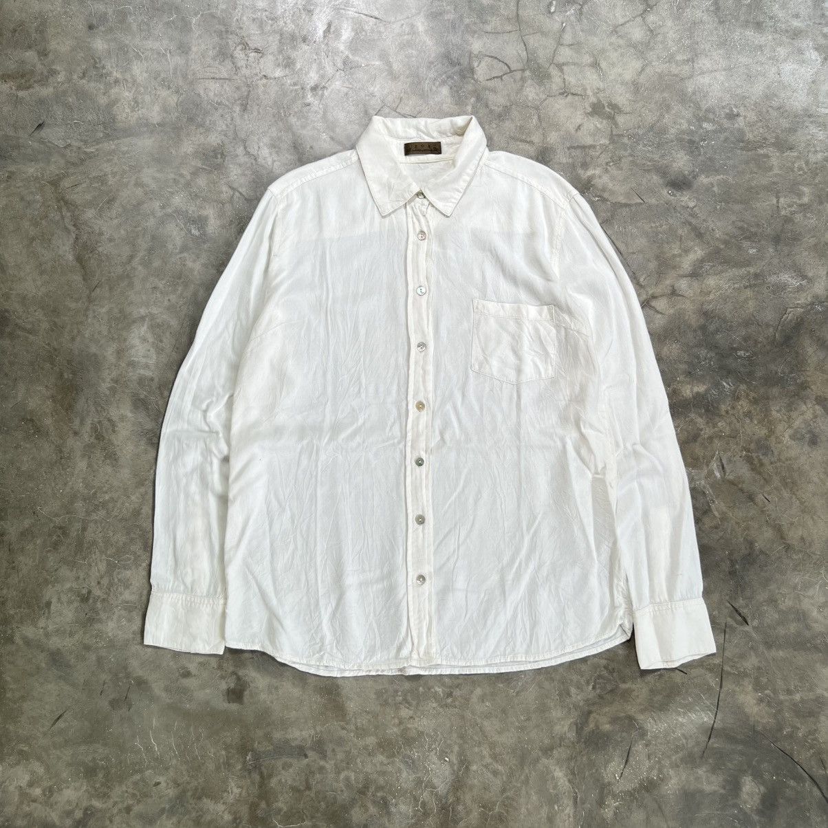 GOA Goa White Longsleeve Button up Shirt Size US M / EU 48-50 / 2 - 1 Thumbnail
