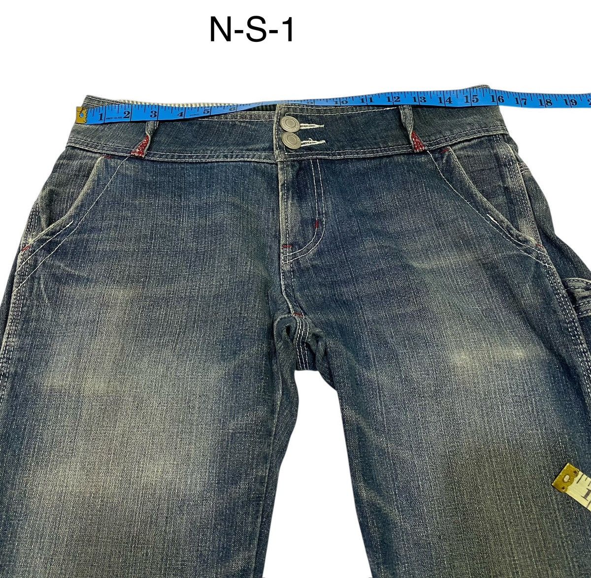 Japanese Brand Japanese Brand X queens pop flare jeans Size US 32 / EU 48 - 15 Thumbnail